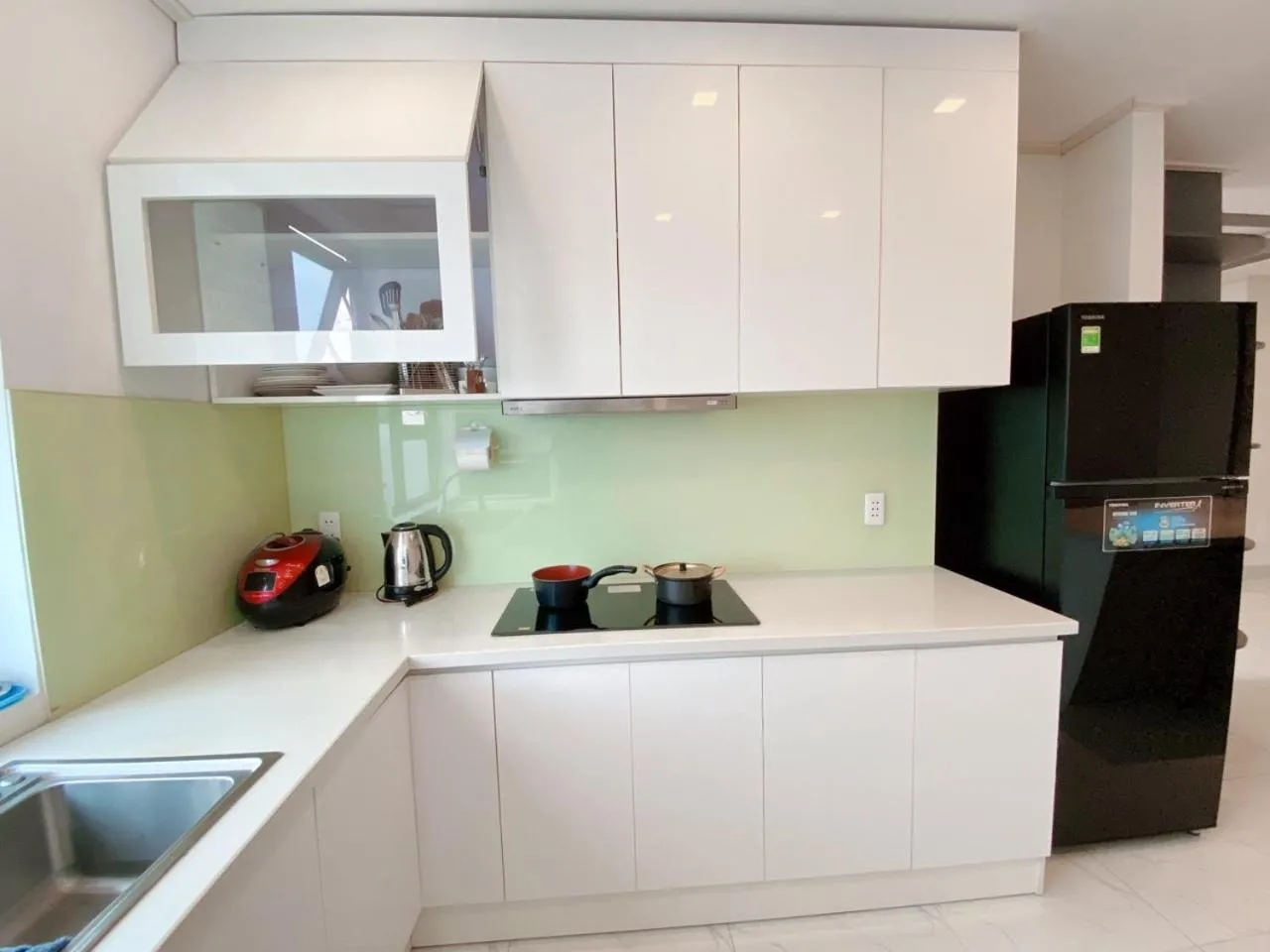 stove in Mường Thanh Grand Seaview Đà Nẵng Apartment