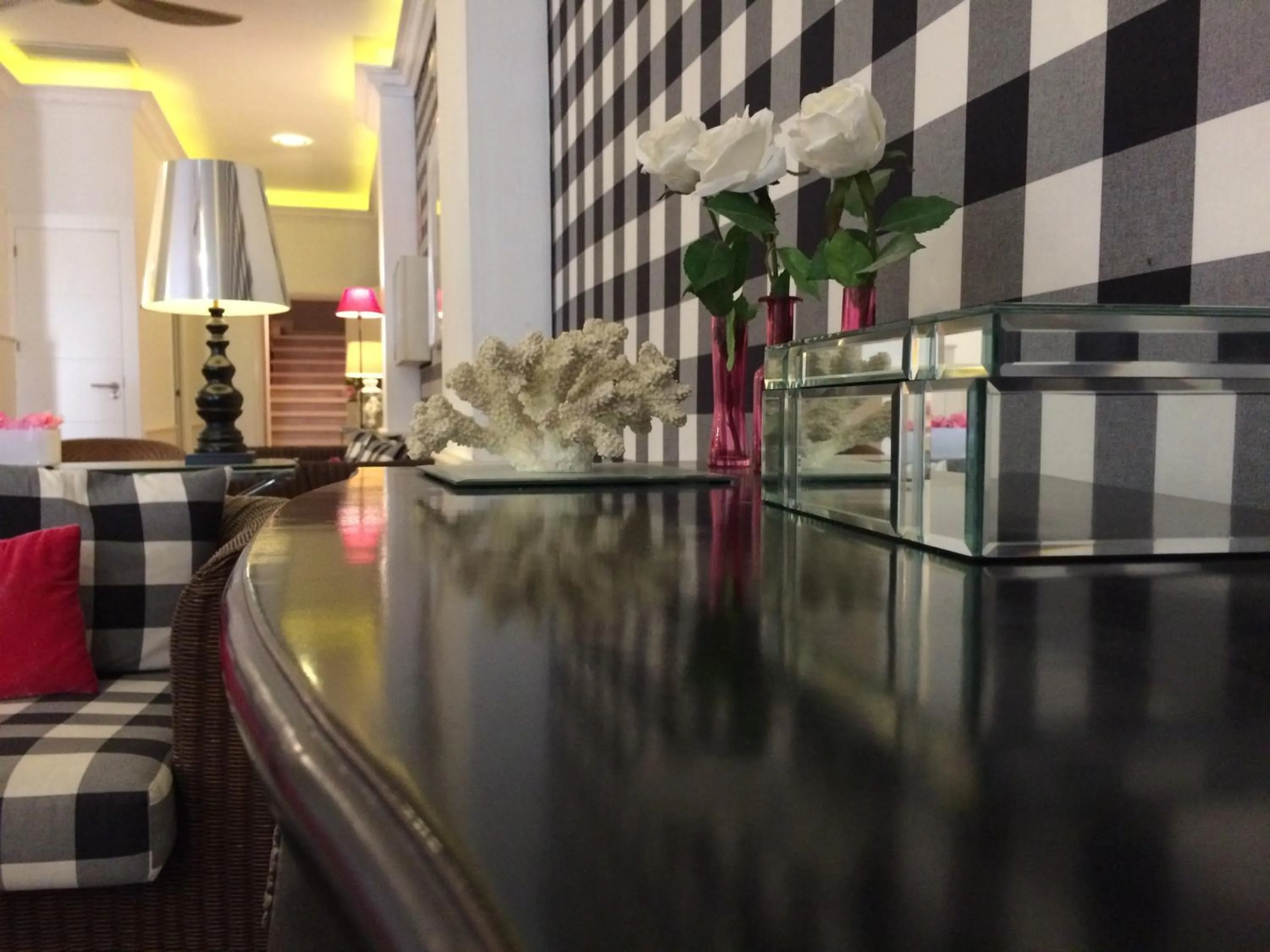 Lobby or reception in Hotel Jávea