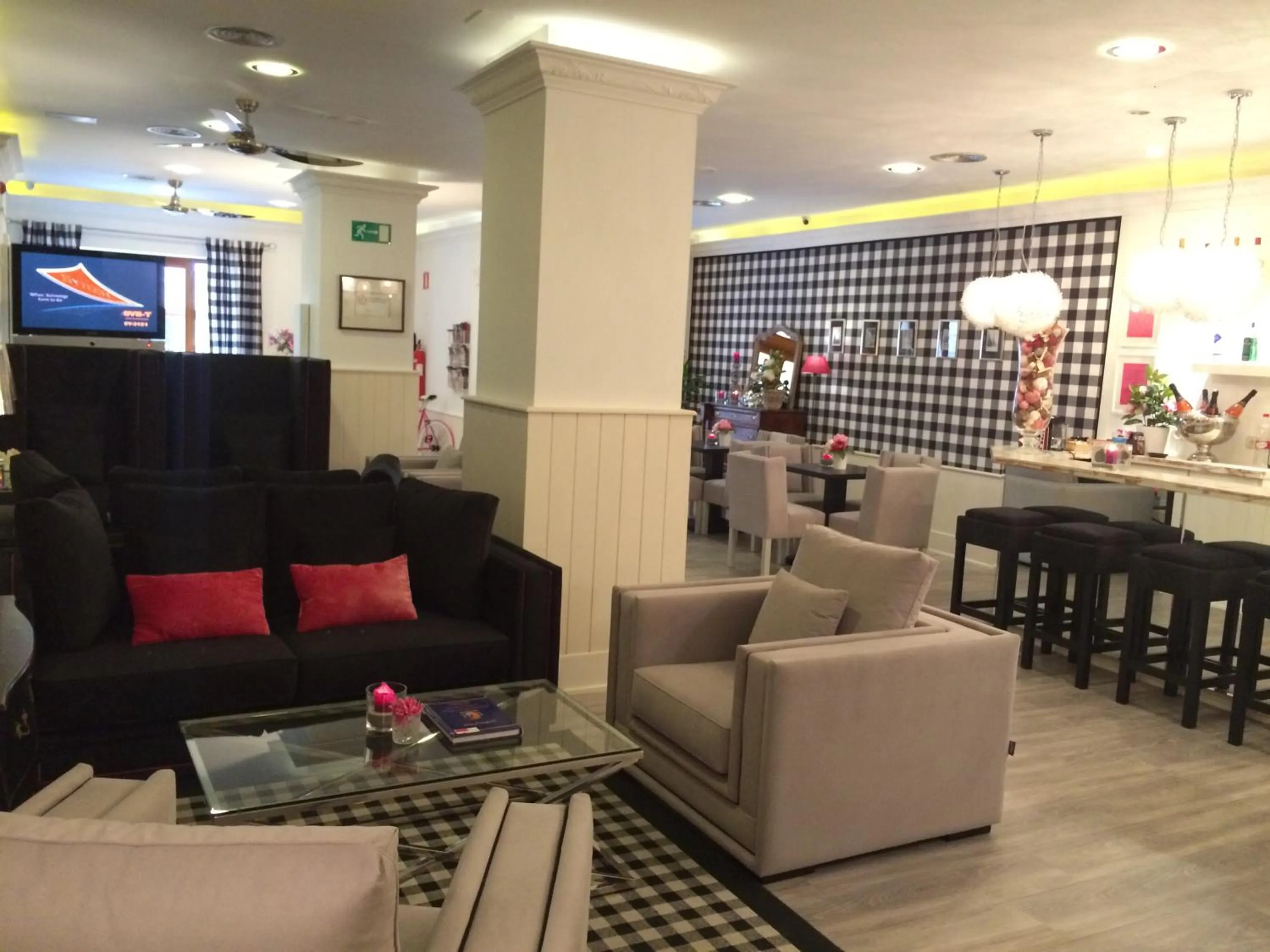 Lobby or reception in Hotel Jávea