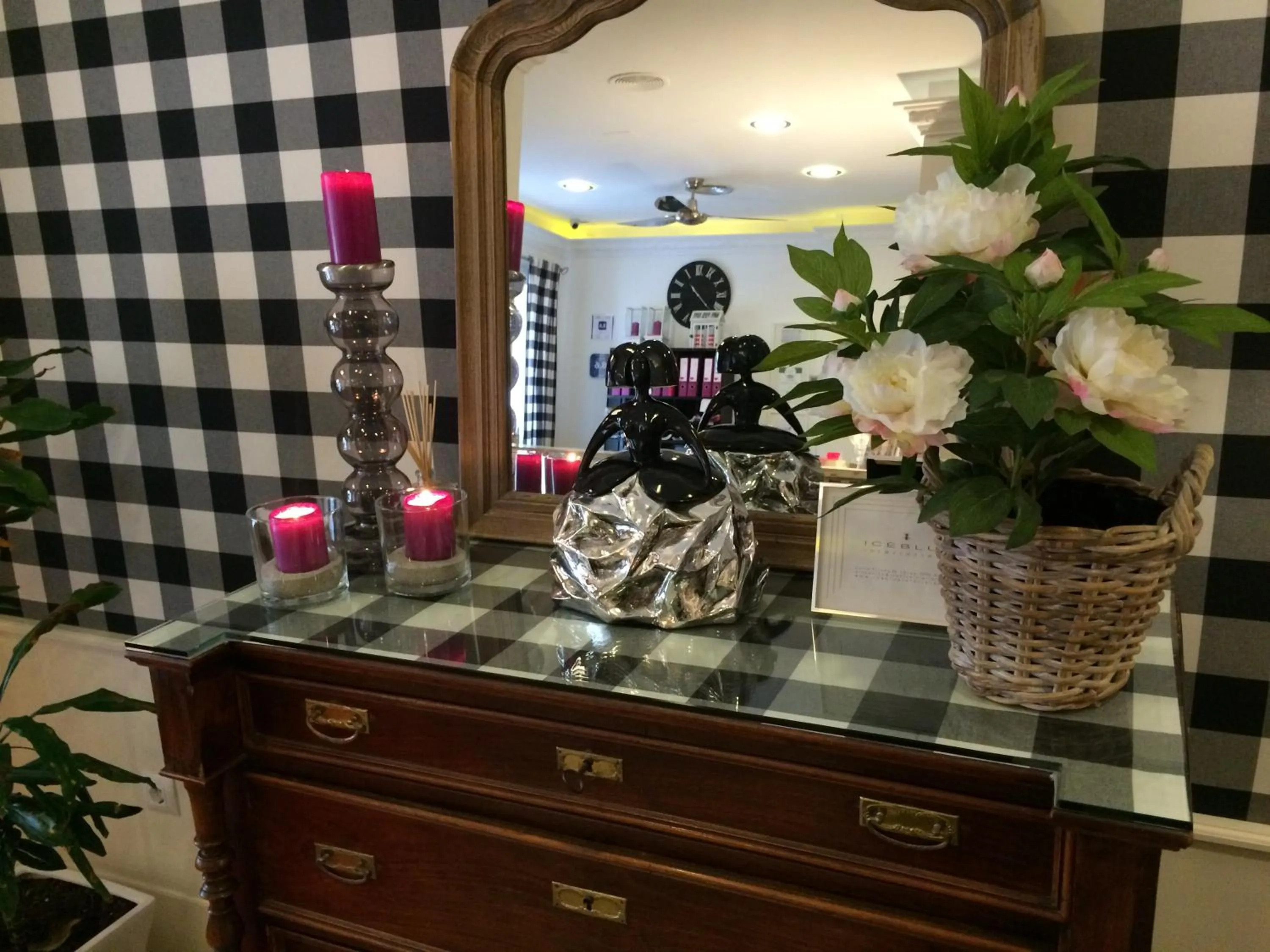 Decorative detail in Hotel Jávea