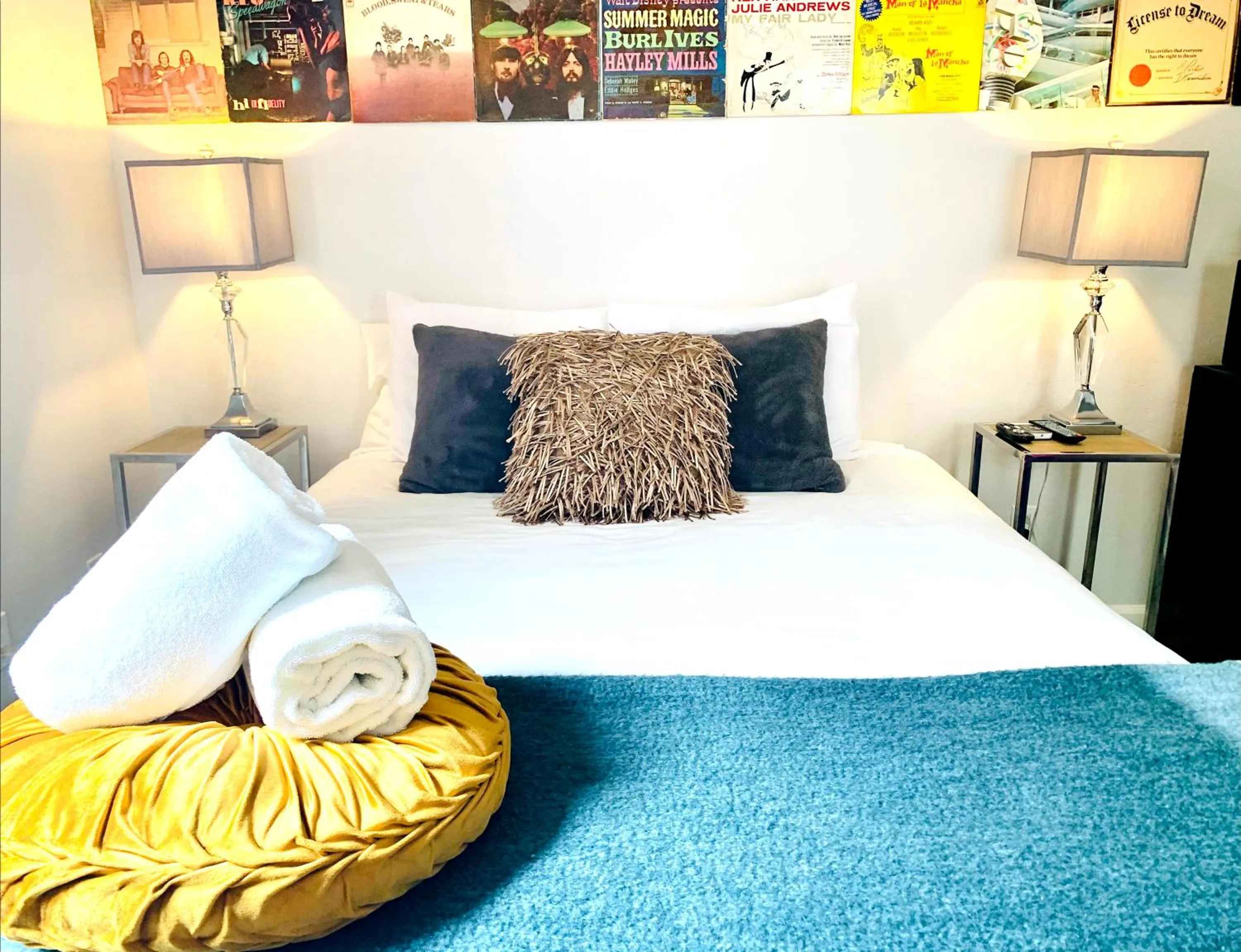 Bedroom in Somerset Hotel