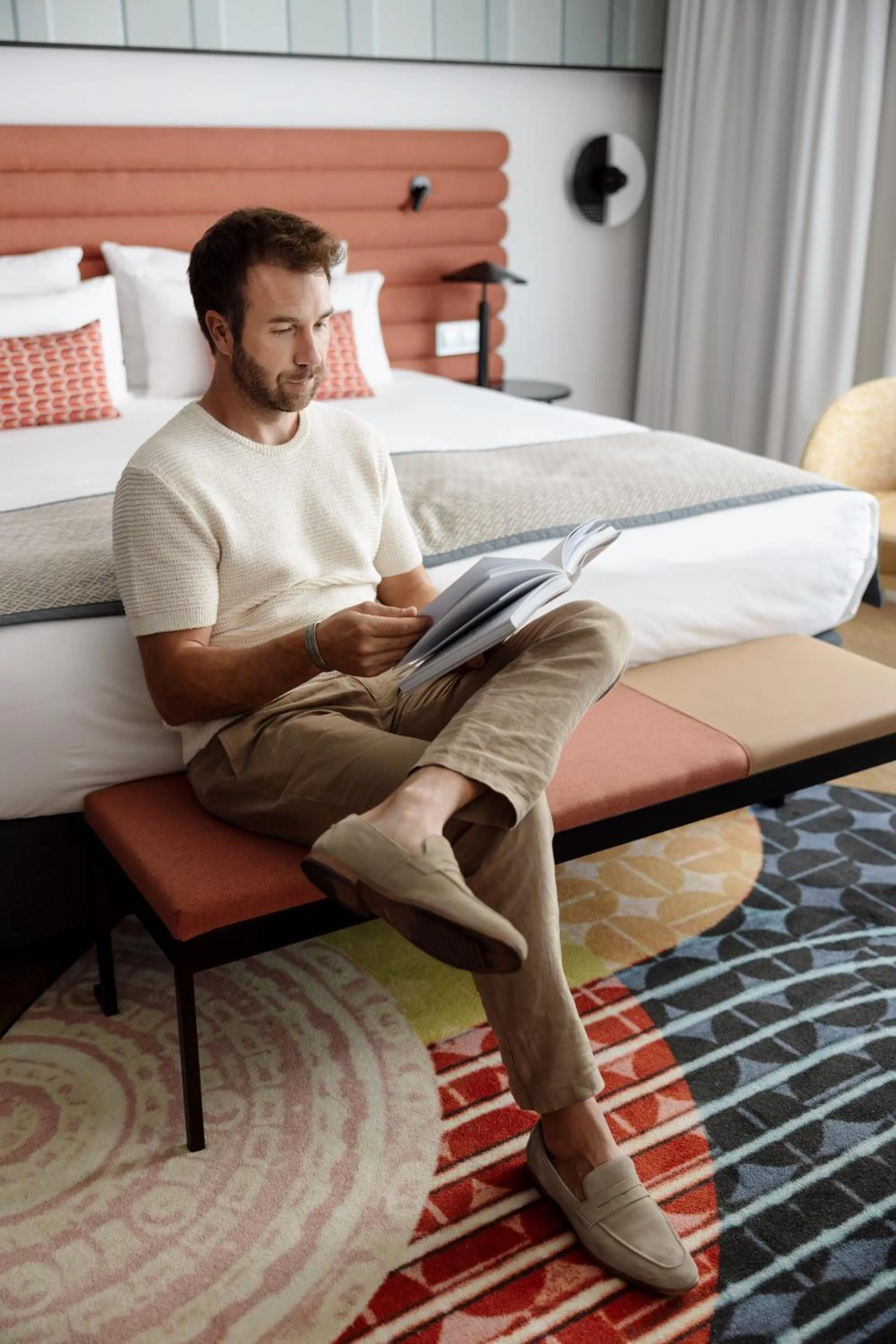 Bed in Hotel Indigo Barcelona Plaza Espana by IHG