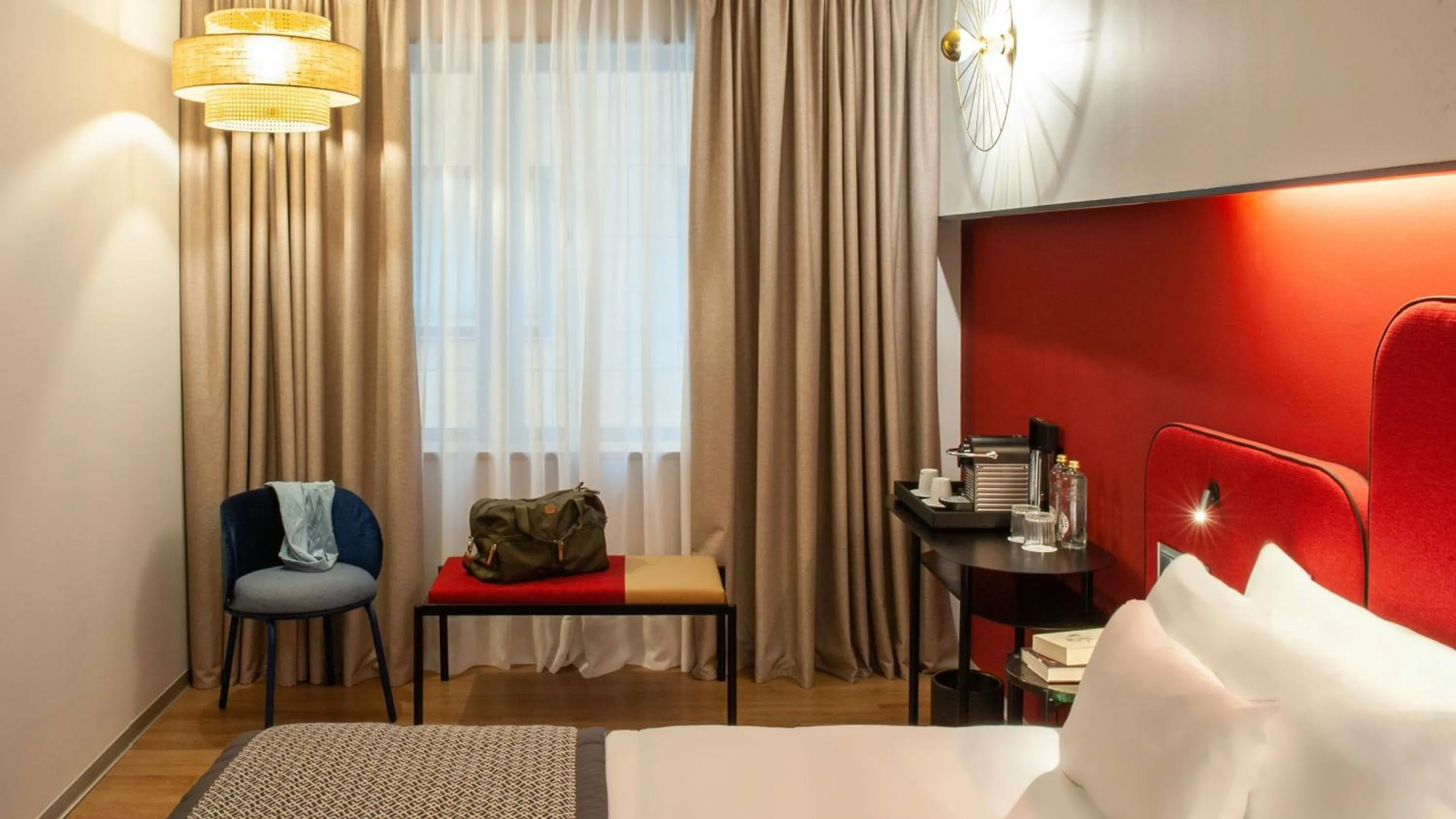 Photo of the whole room, Bed in Hotel Indigo Barcelona Plaza Espana by IHG