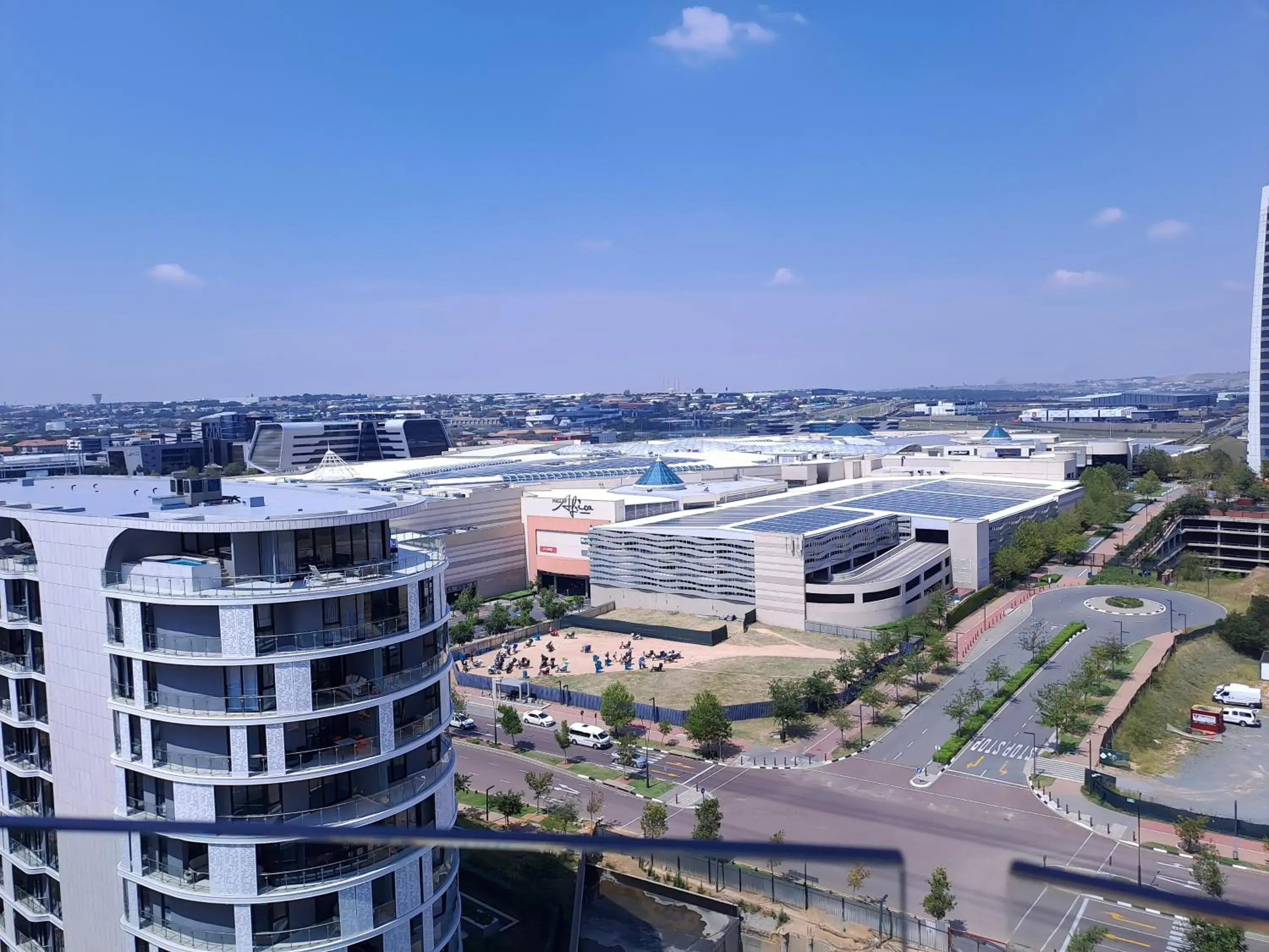 View (from property/room) in Executive Apartment at Ellipse Waterfall View (from property/room) in Executive Apartment at Ellipse Waterfall