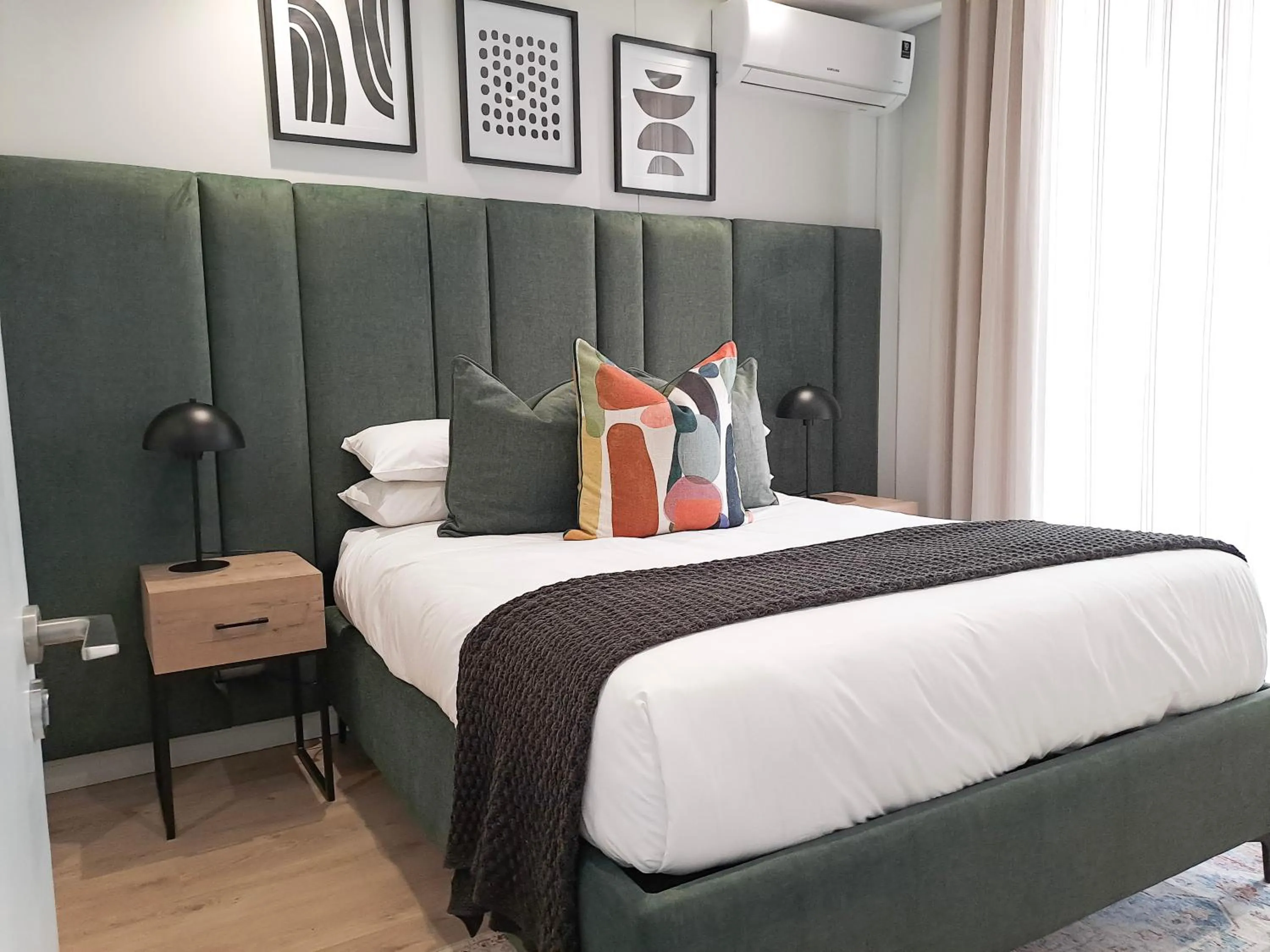 Bed in Executive Apartment at Ellipse Waterfall