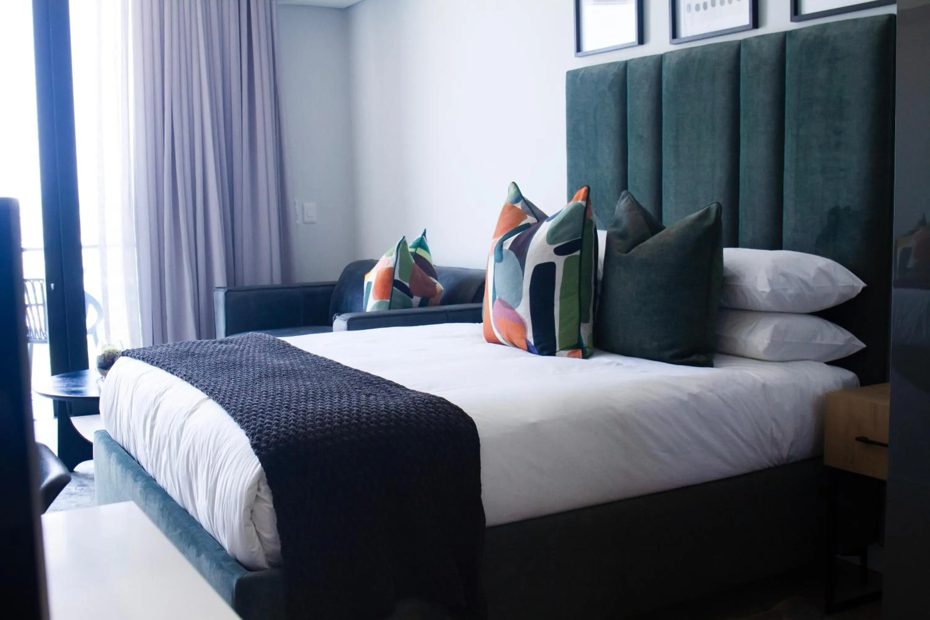 Bed in Executive Apartment at Ellipse Waterfall