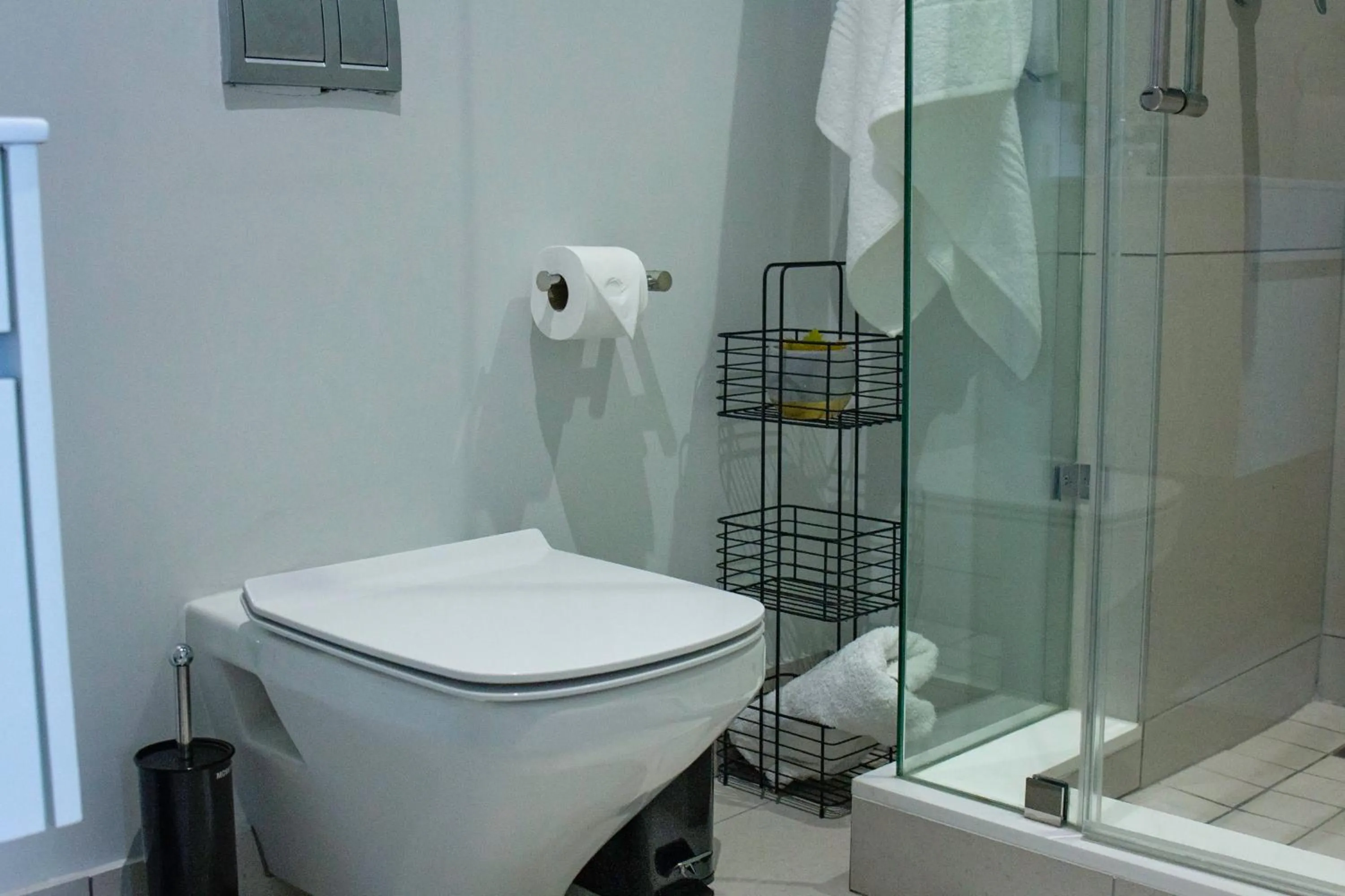 Shower in Executive Apartment at Ellipse Waterfall