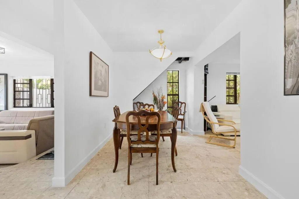 Dining area in Little Havana Retreat - Newly remodeled Villa by Loan Depot Stadium!