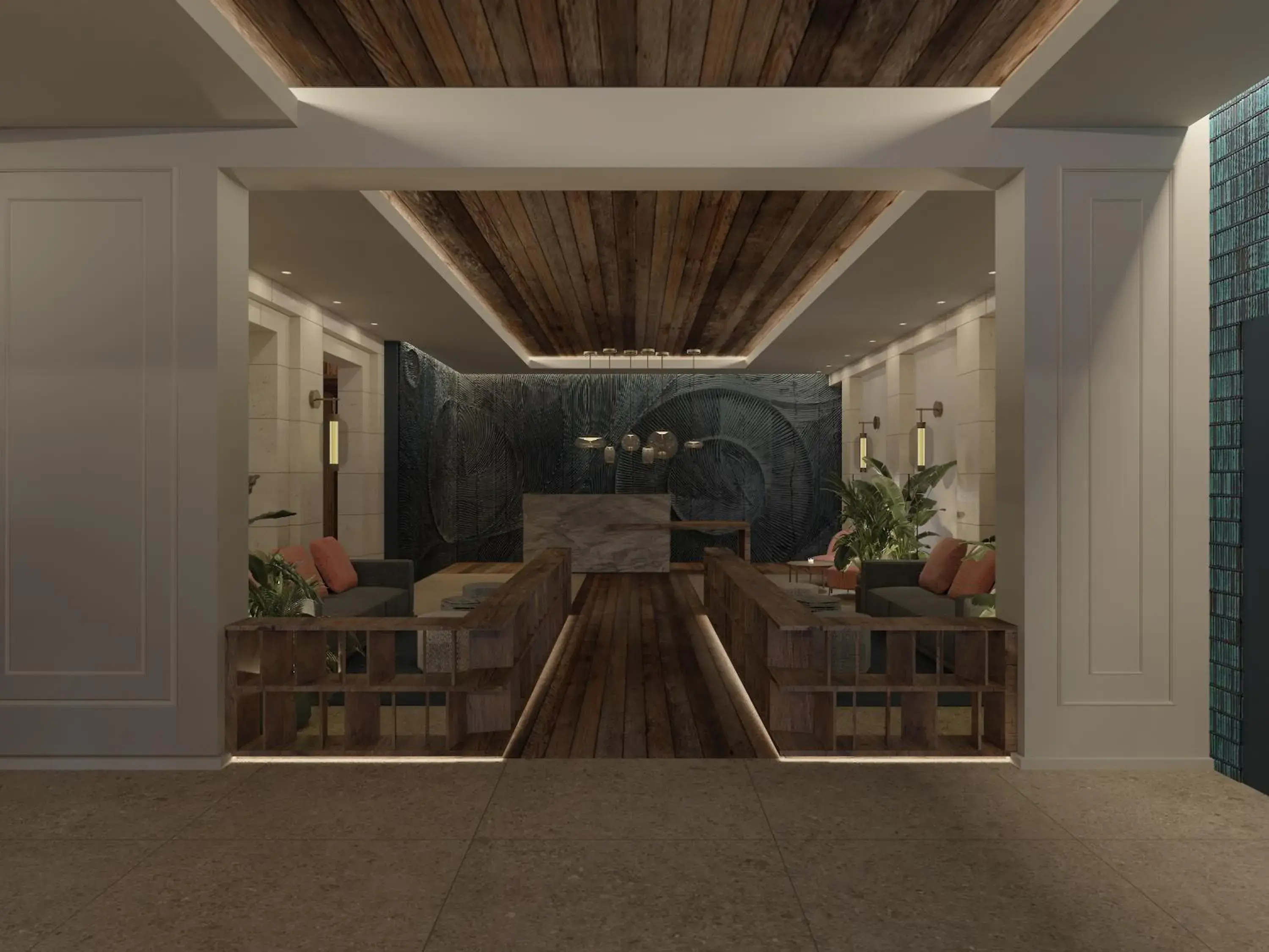 Living room in Hotel Medinaceli Living room in Hotel Medinaceli