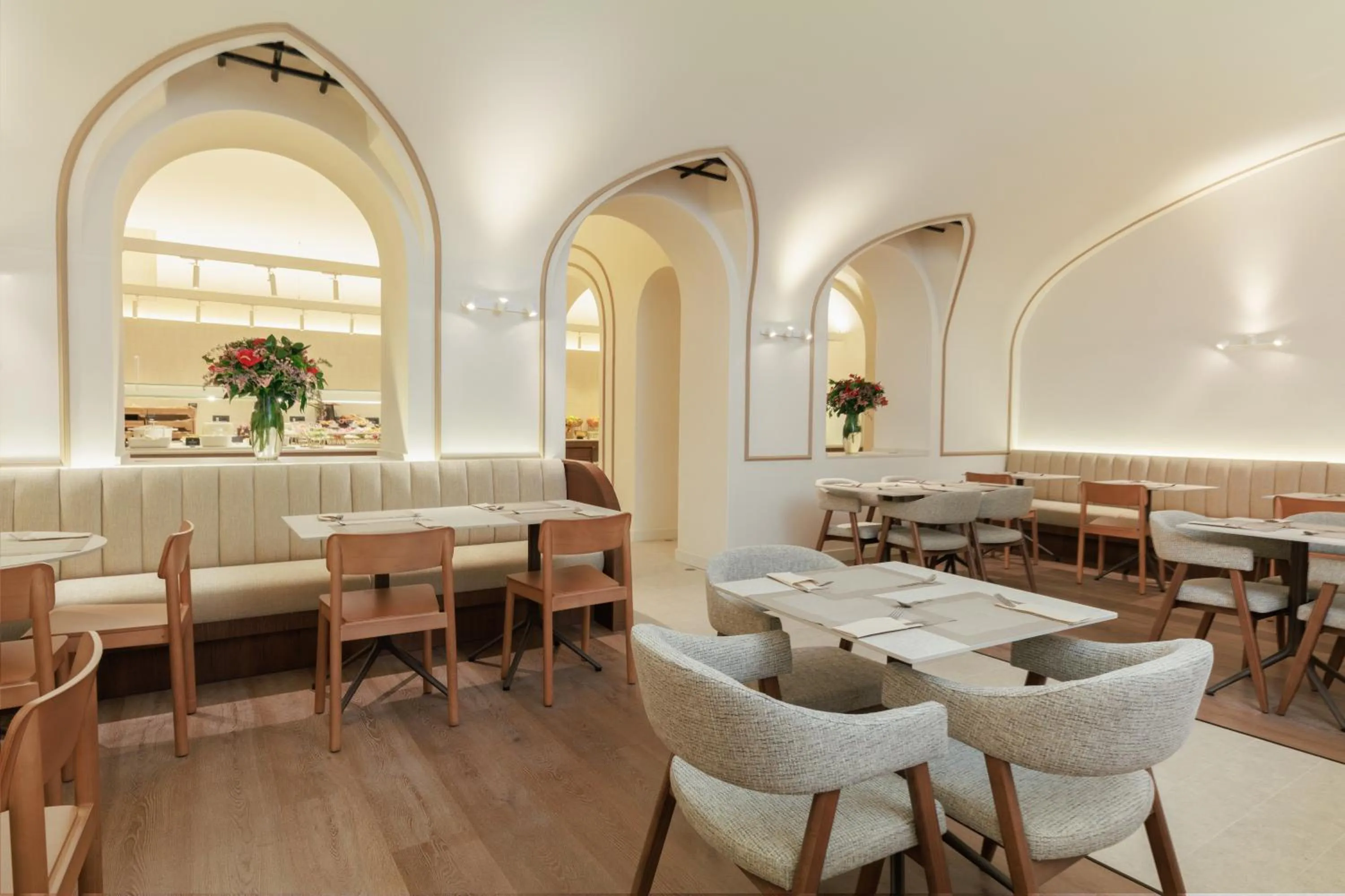 Buffet breakfast in Hotel Medinaceli