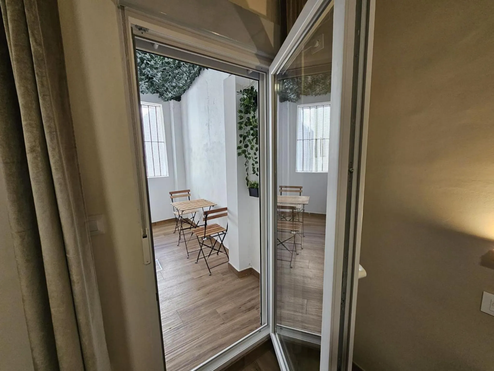 Patio in Zaida Boutique Hotel