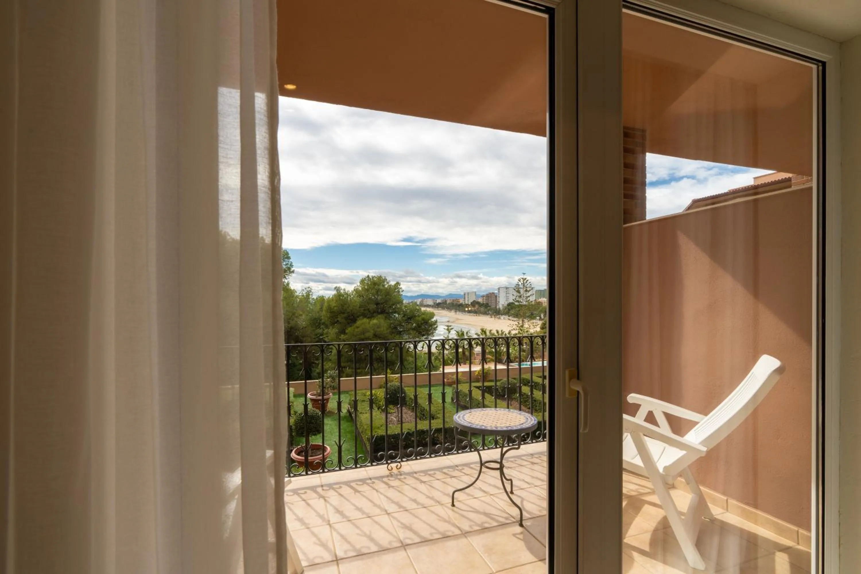 Balcony/Terrace in PALASIET Wellness Clinic&Thalasso 4 SUP