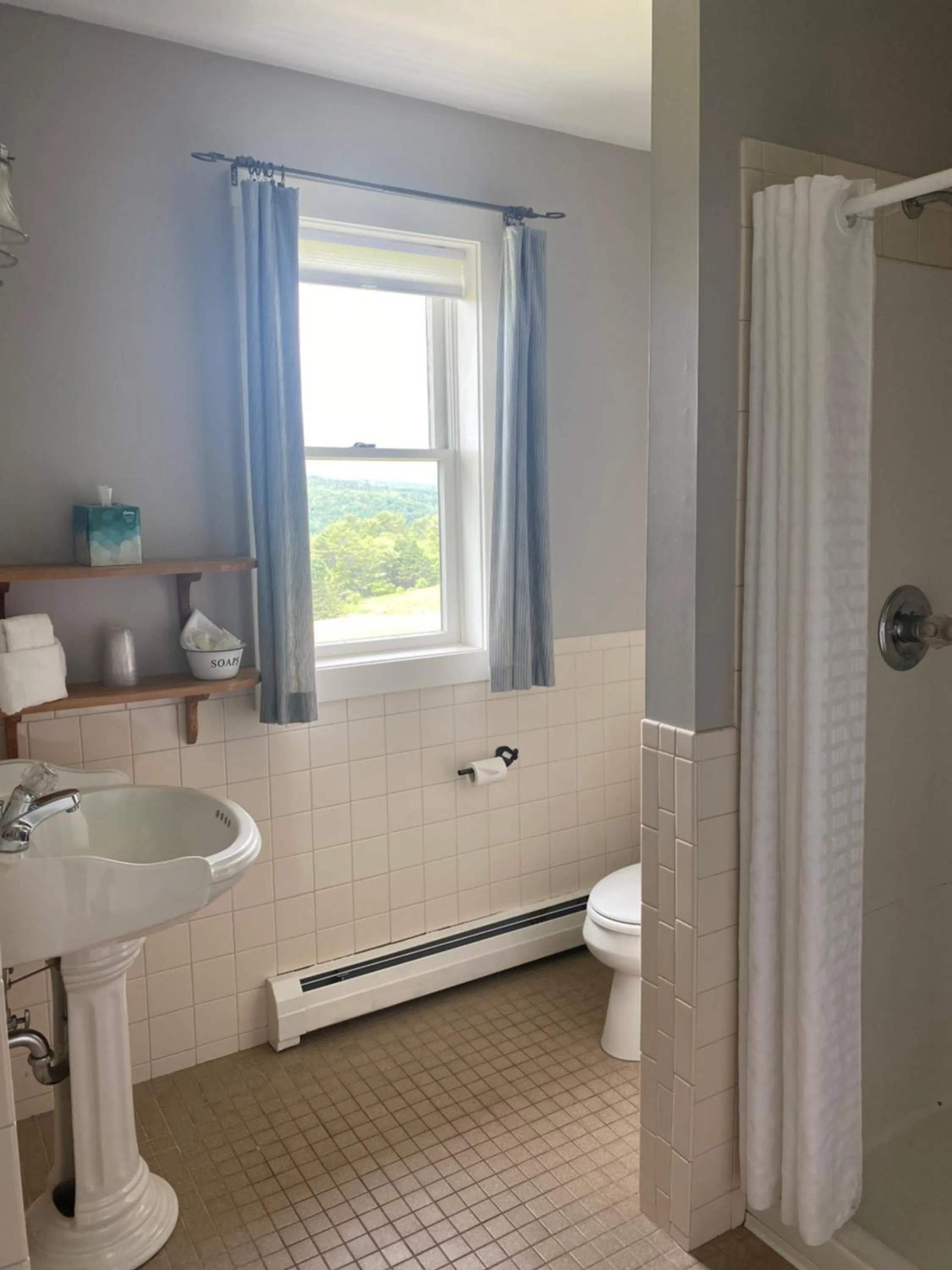 Bathroom in The Wildflower Inn