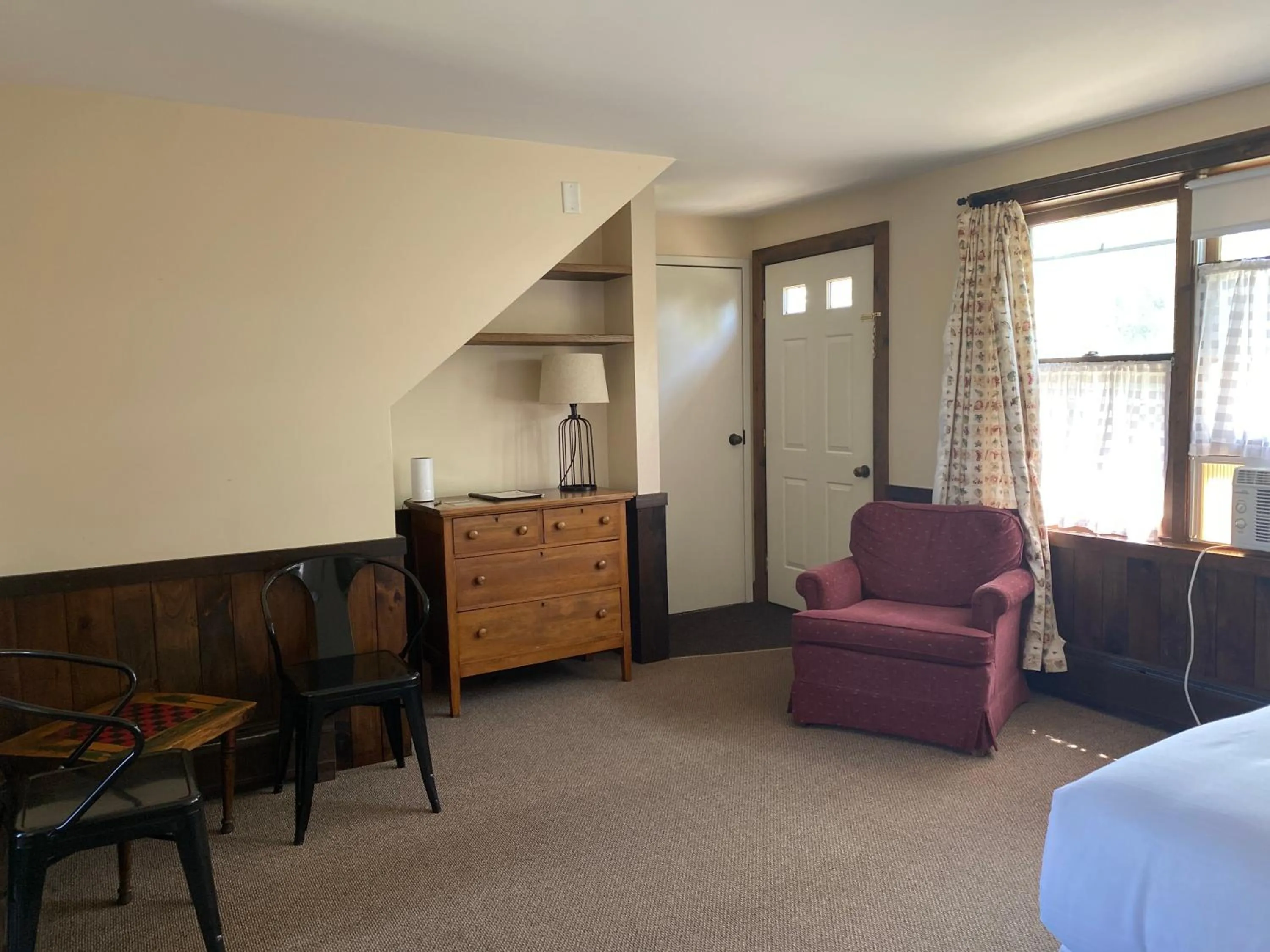 Seating area in The Wildflower Inn