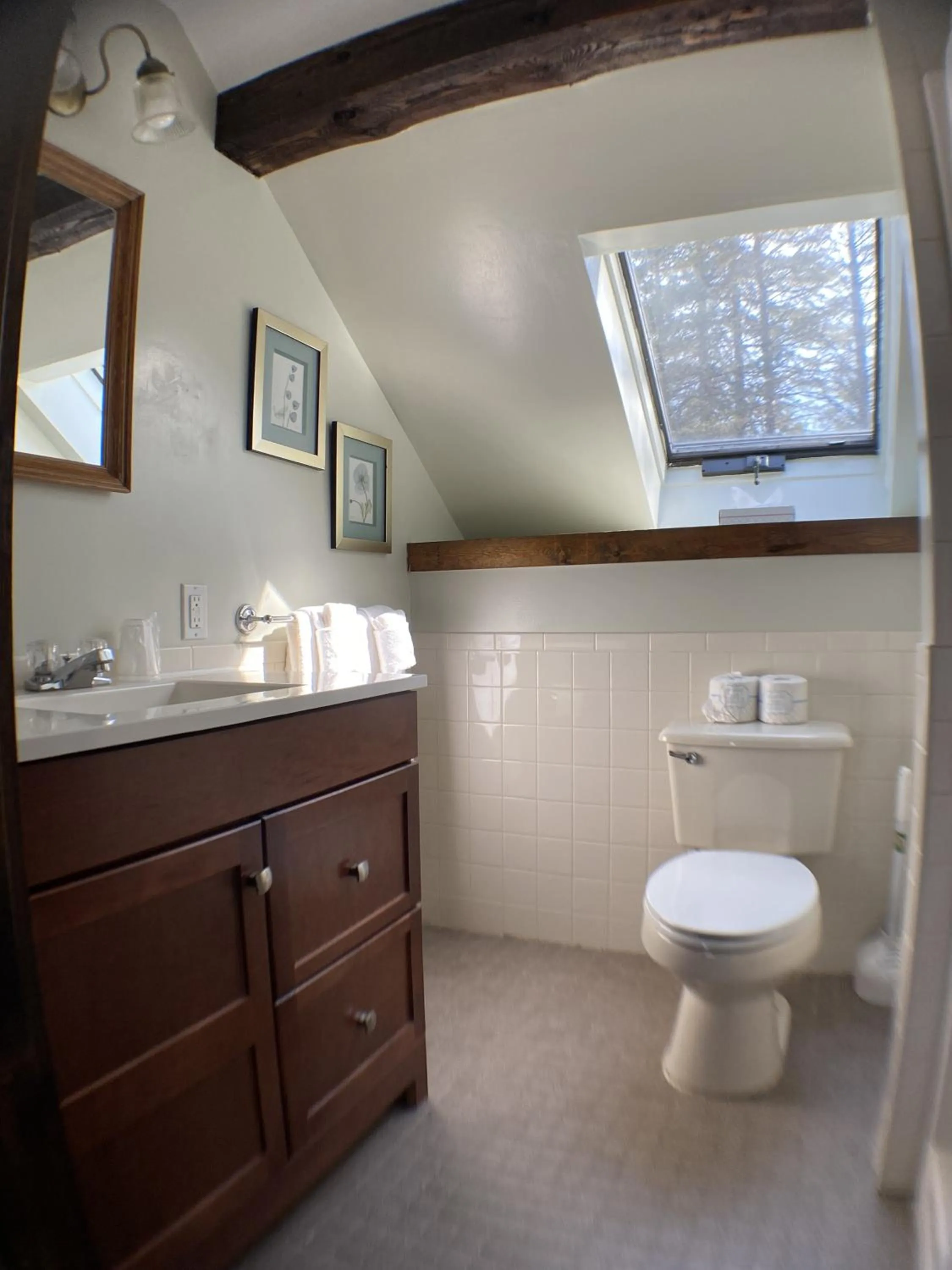 Bathroom in The Wildflower Inn