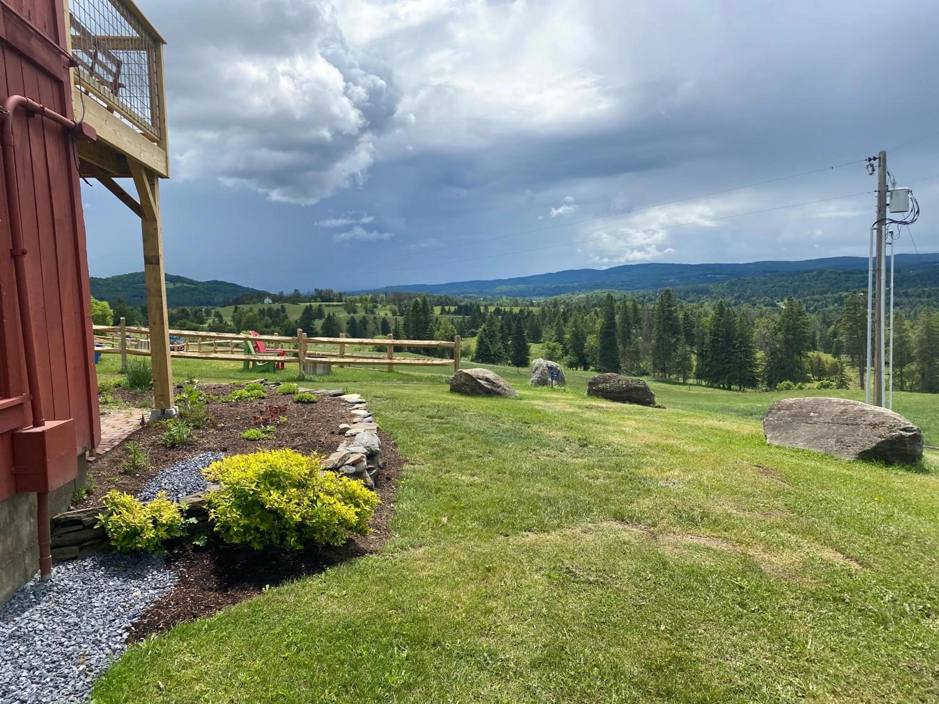 Natural landscape in The Wildflower Inn