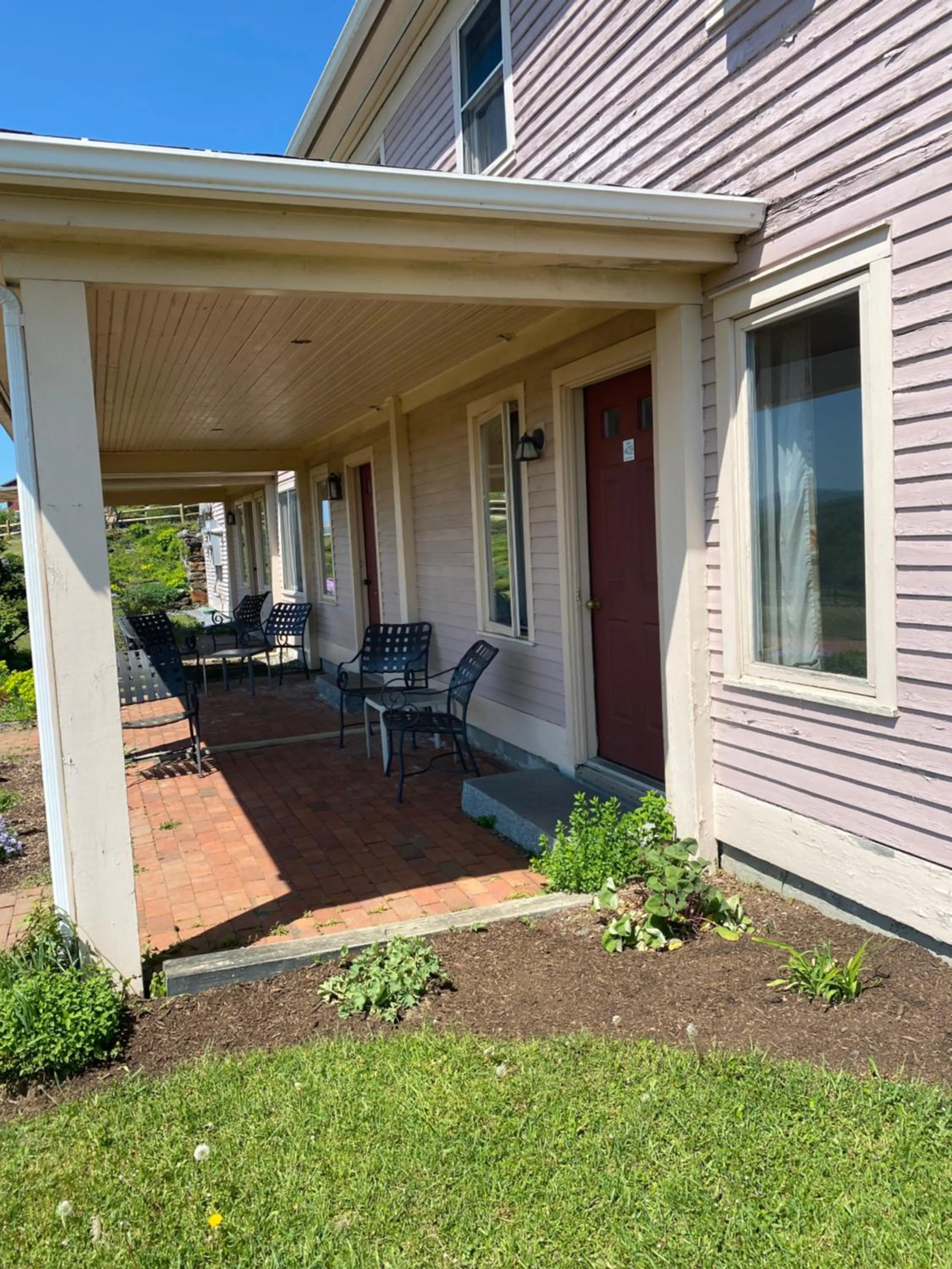 Patio in The Wildflower Inn