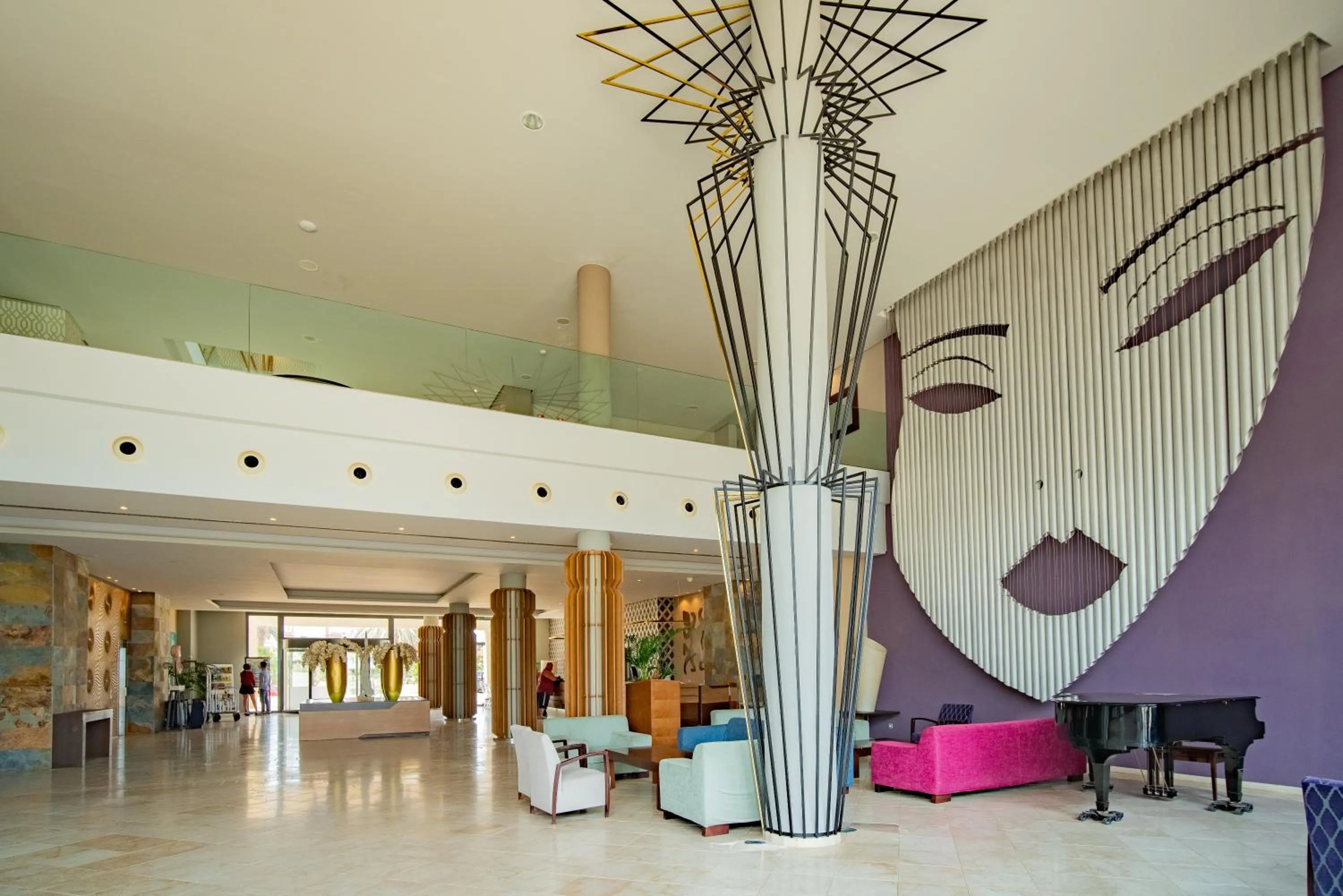 Lobby or reception in Hotel Valle del Este