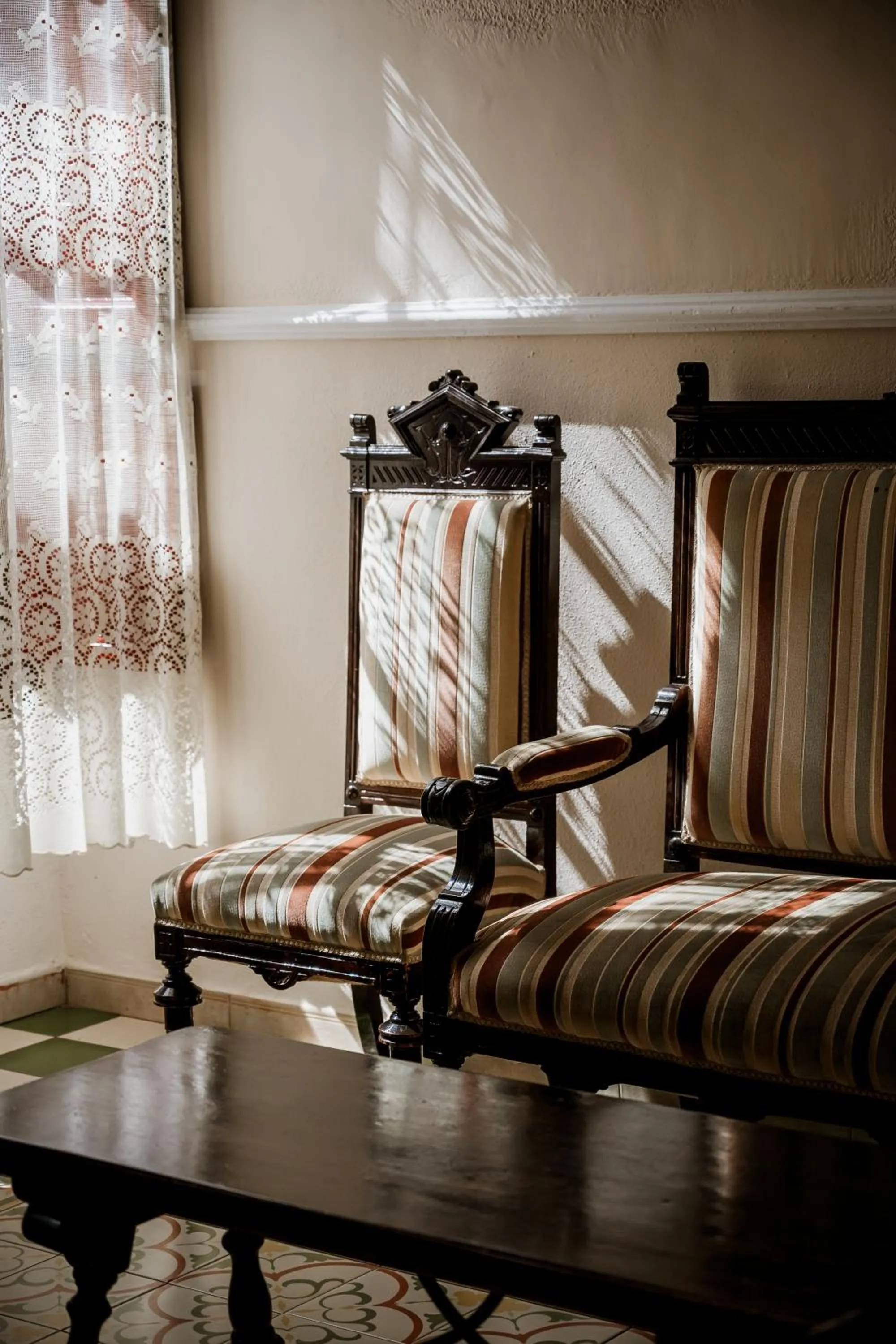 Seating area, Bed in Hotel España