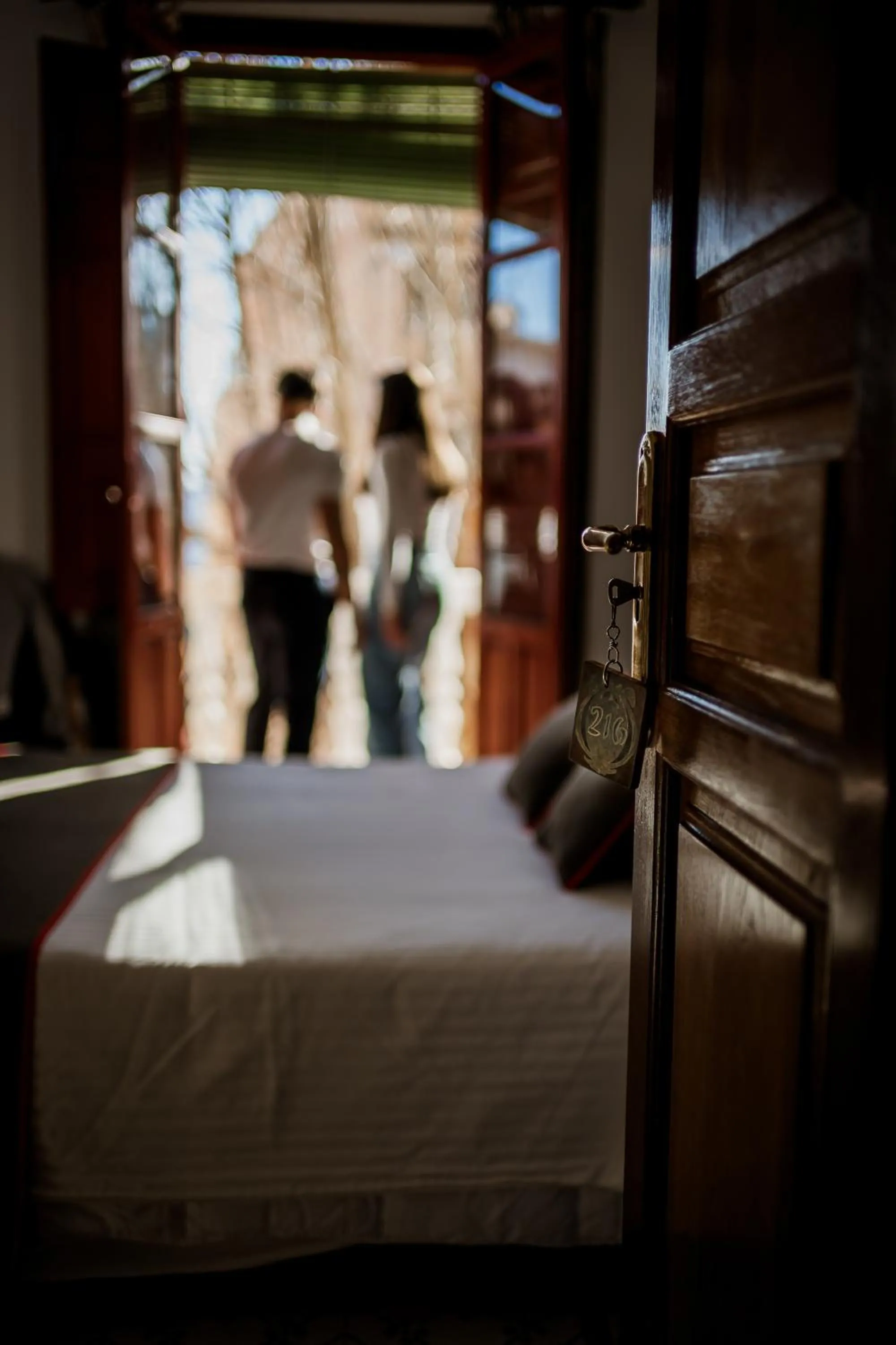 Bedroom, Bed in Hotel España