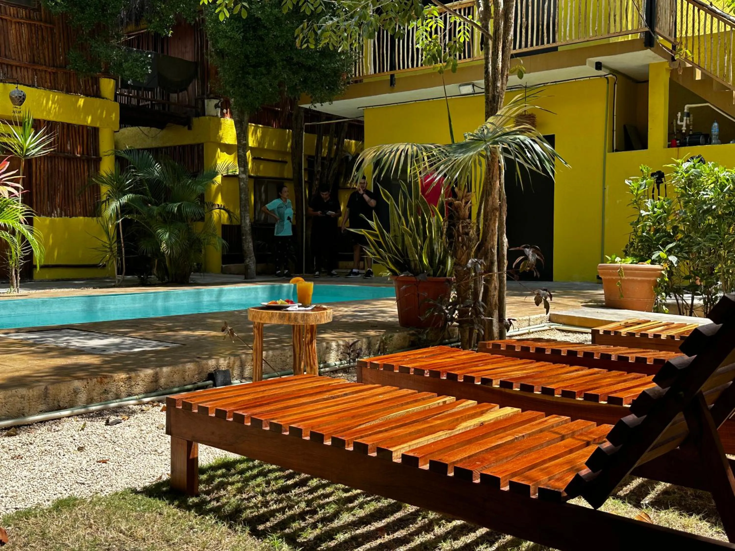 Swimming Pool in Hotel Carlitos Tulum 
