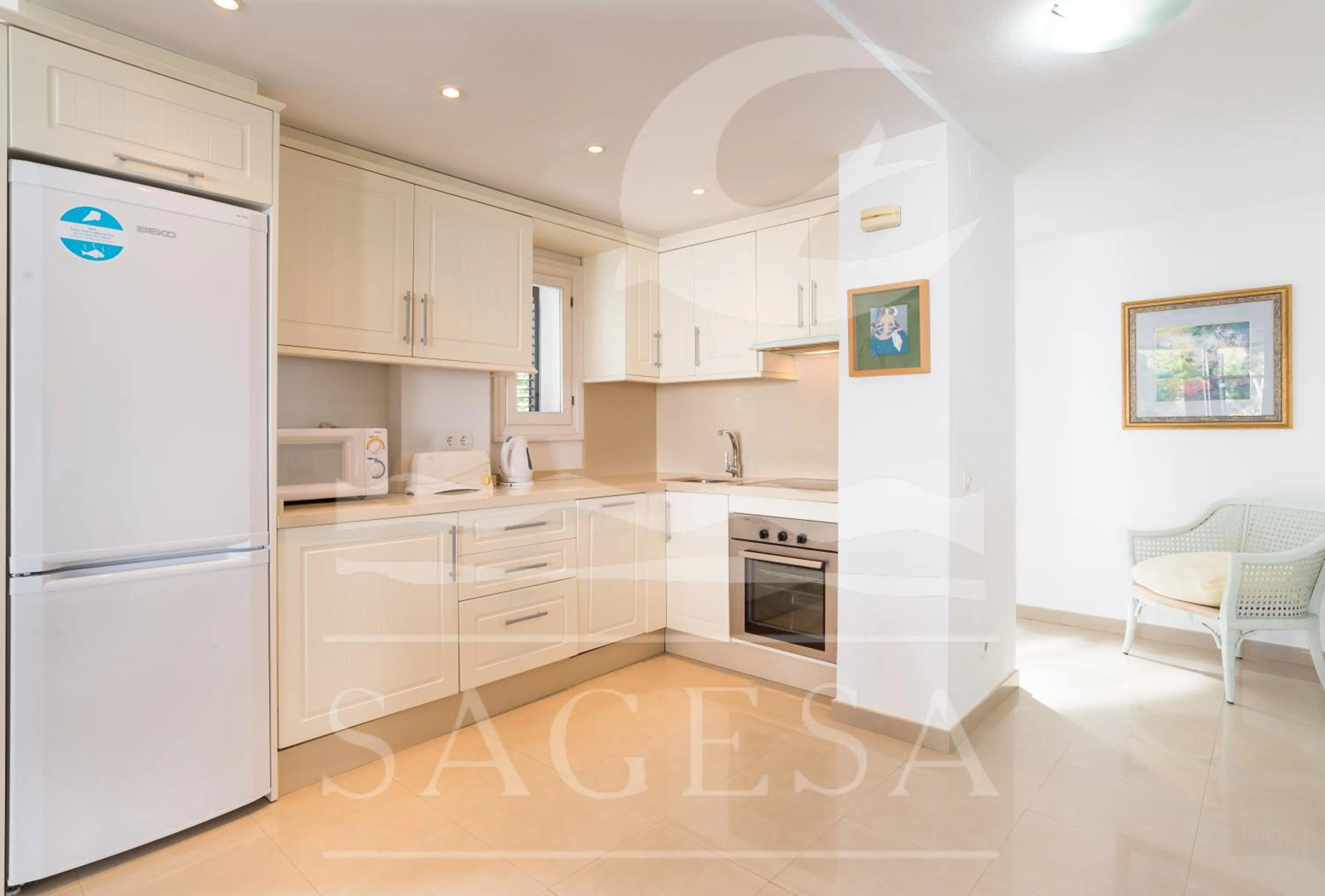 Kitchen or kitchenette in Jardines de las Golondrinas