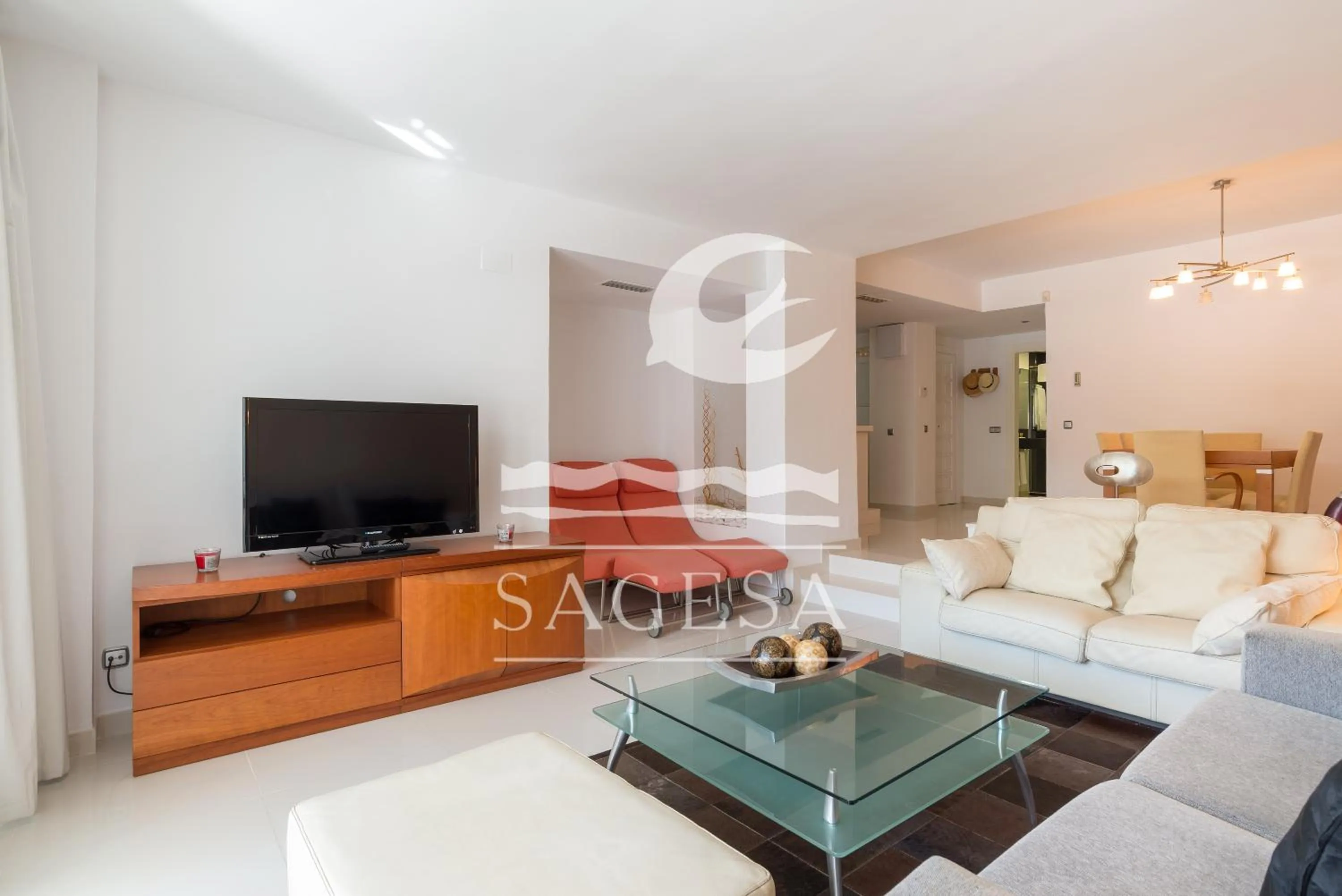 Communal lounge/ TV room in Jardines de las Golondrinas