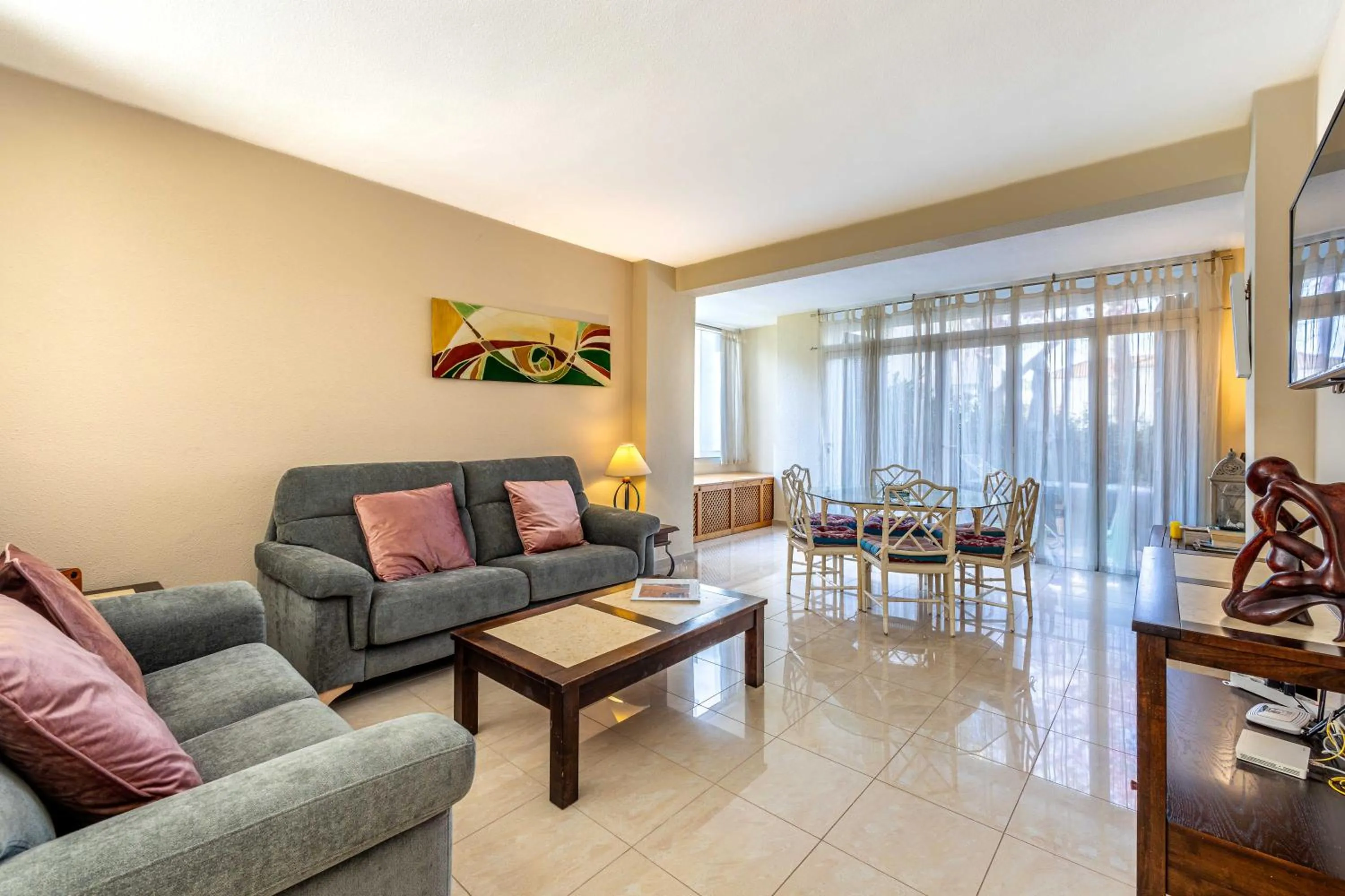 Living room in Jardines de las Golondrinas