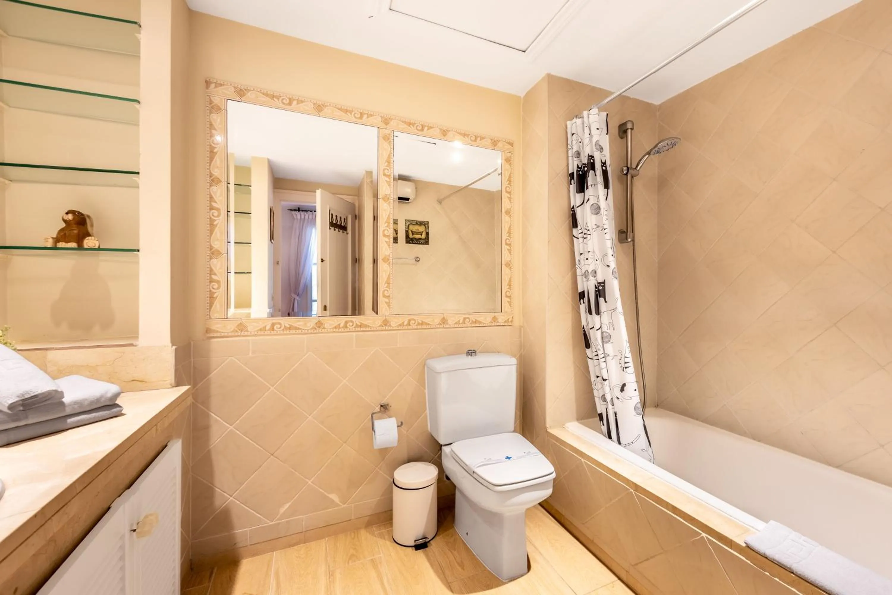 Bathroom in Jardines de las Golondrinas