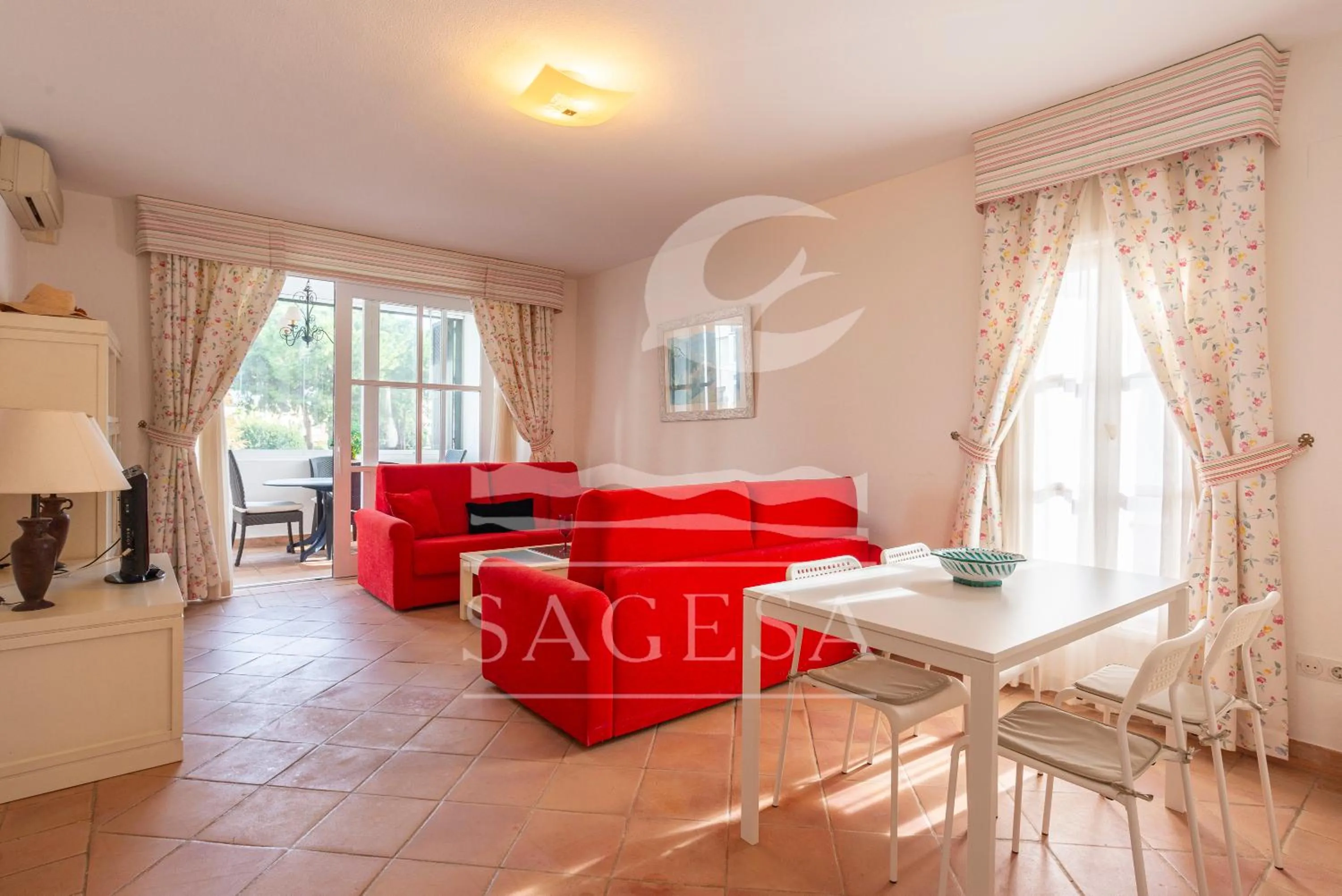 Living room in Jardines de las Golondrinas