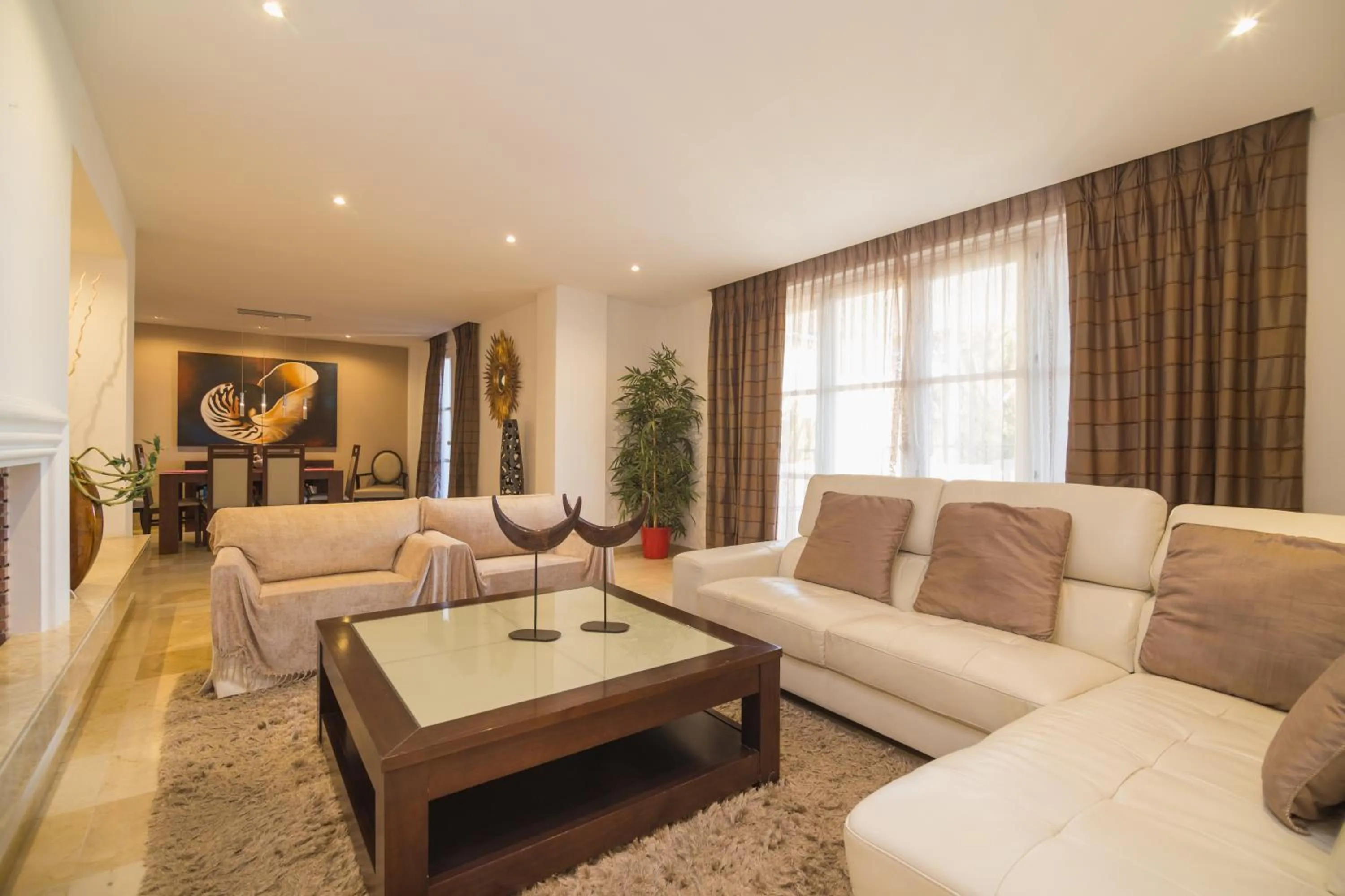 Living room in Jardines de las Golondrinas