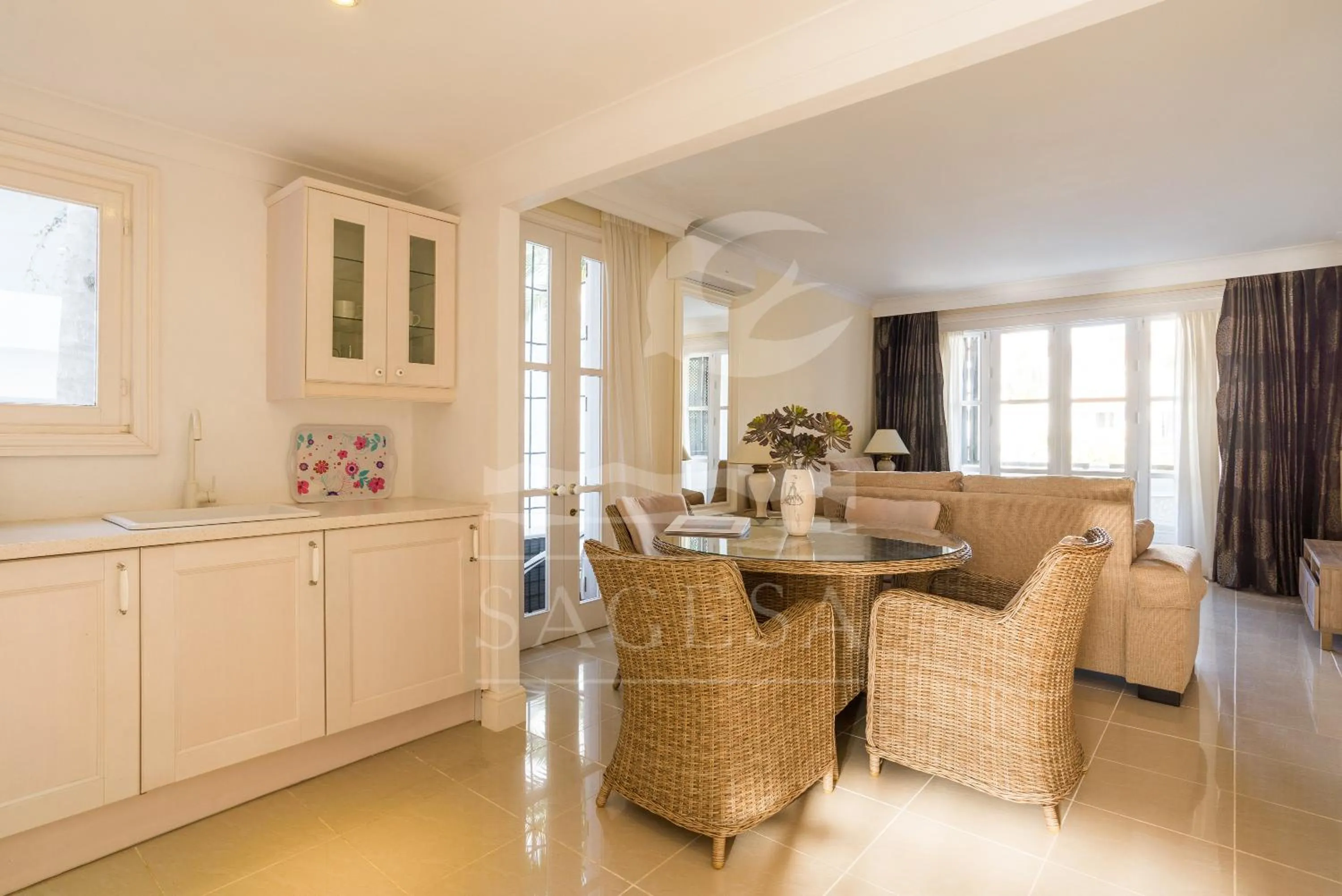 Living room in Jardines de las Golondrinas