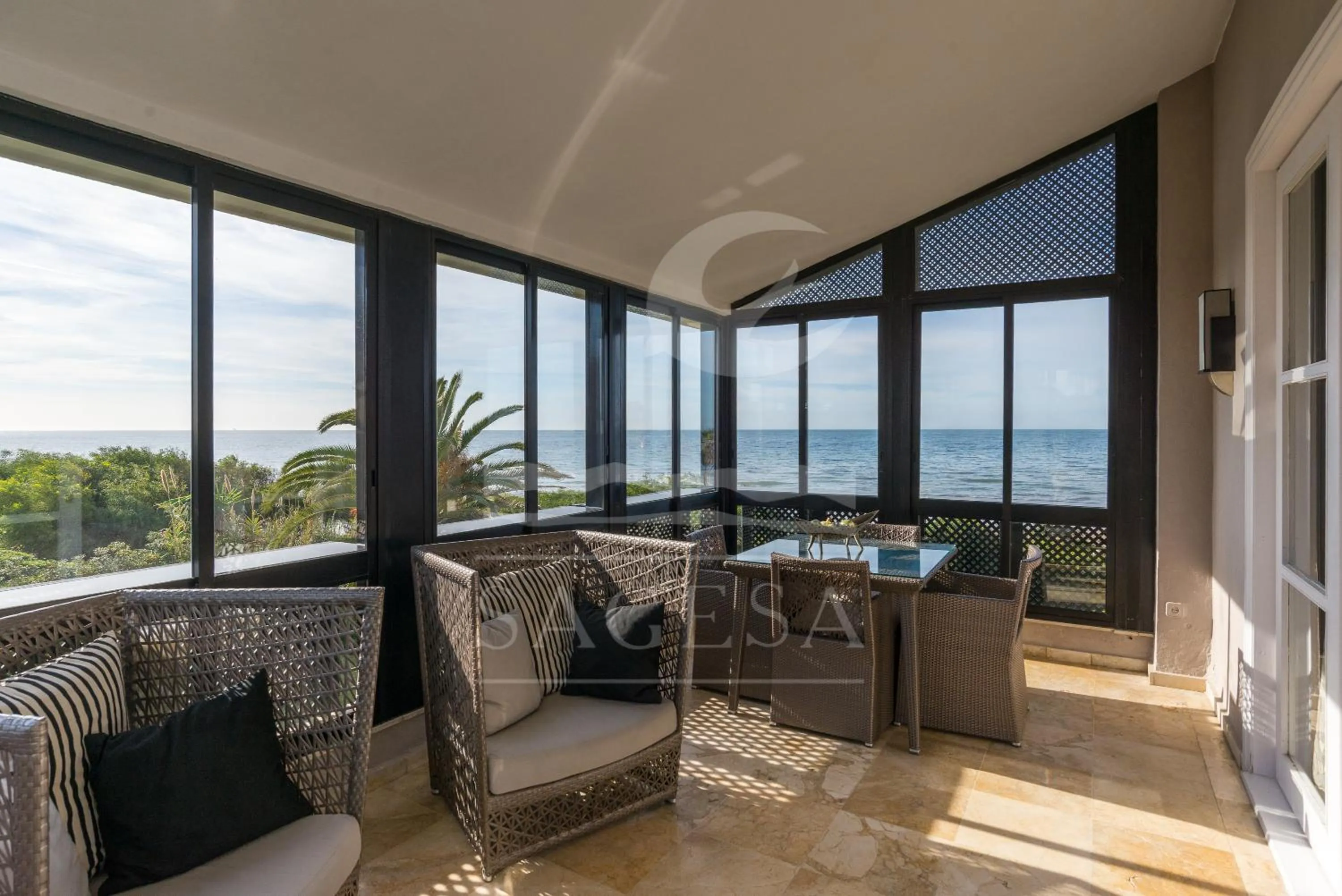 Sea view in Jardines de las Golondrinas