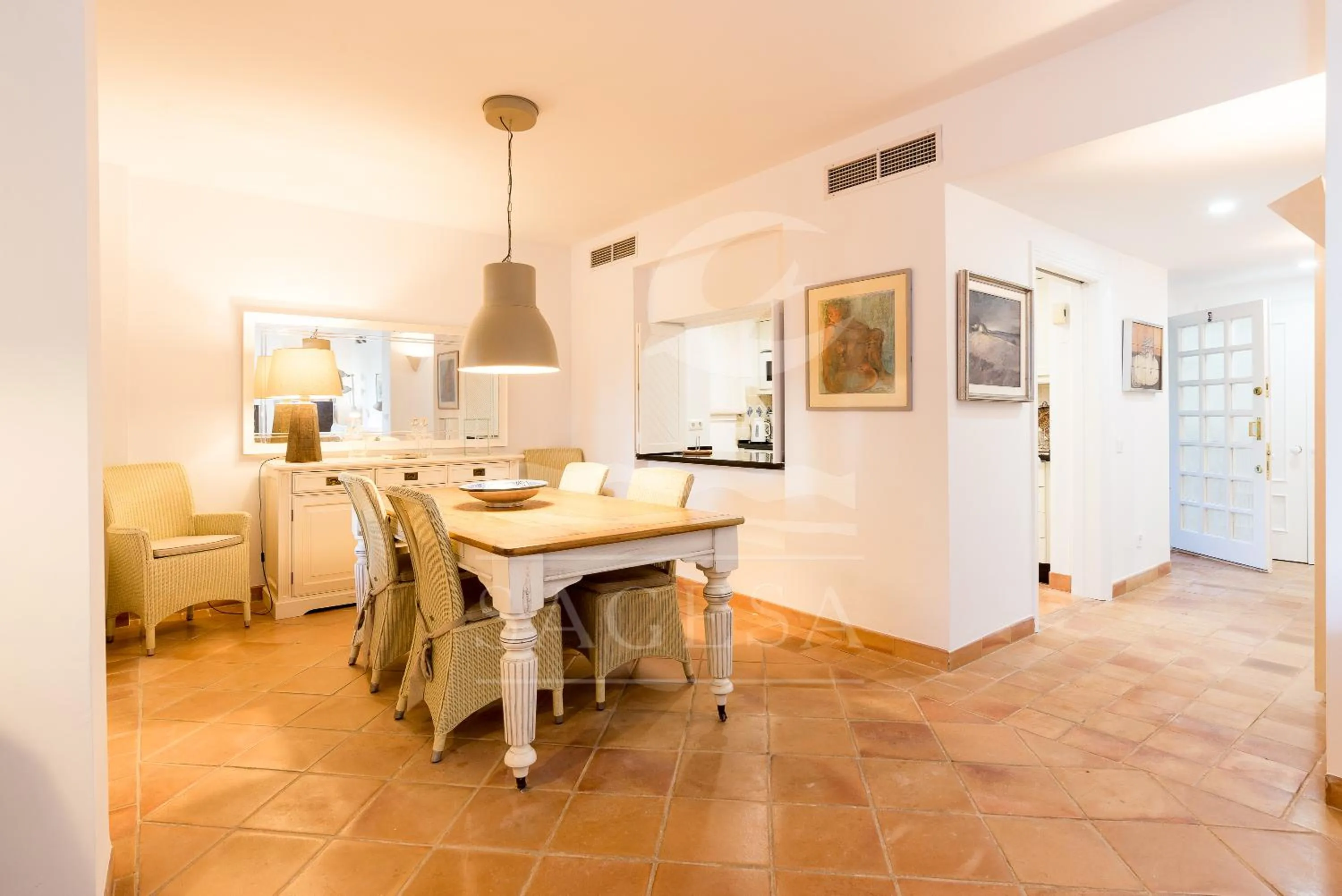 Living room in Jardines de las Golondrinas