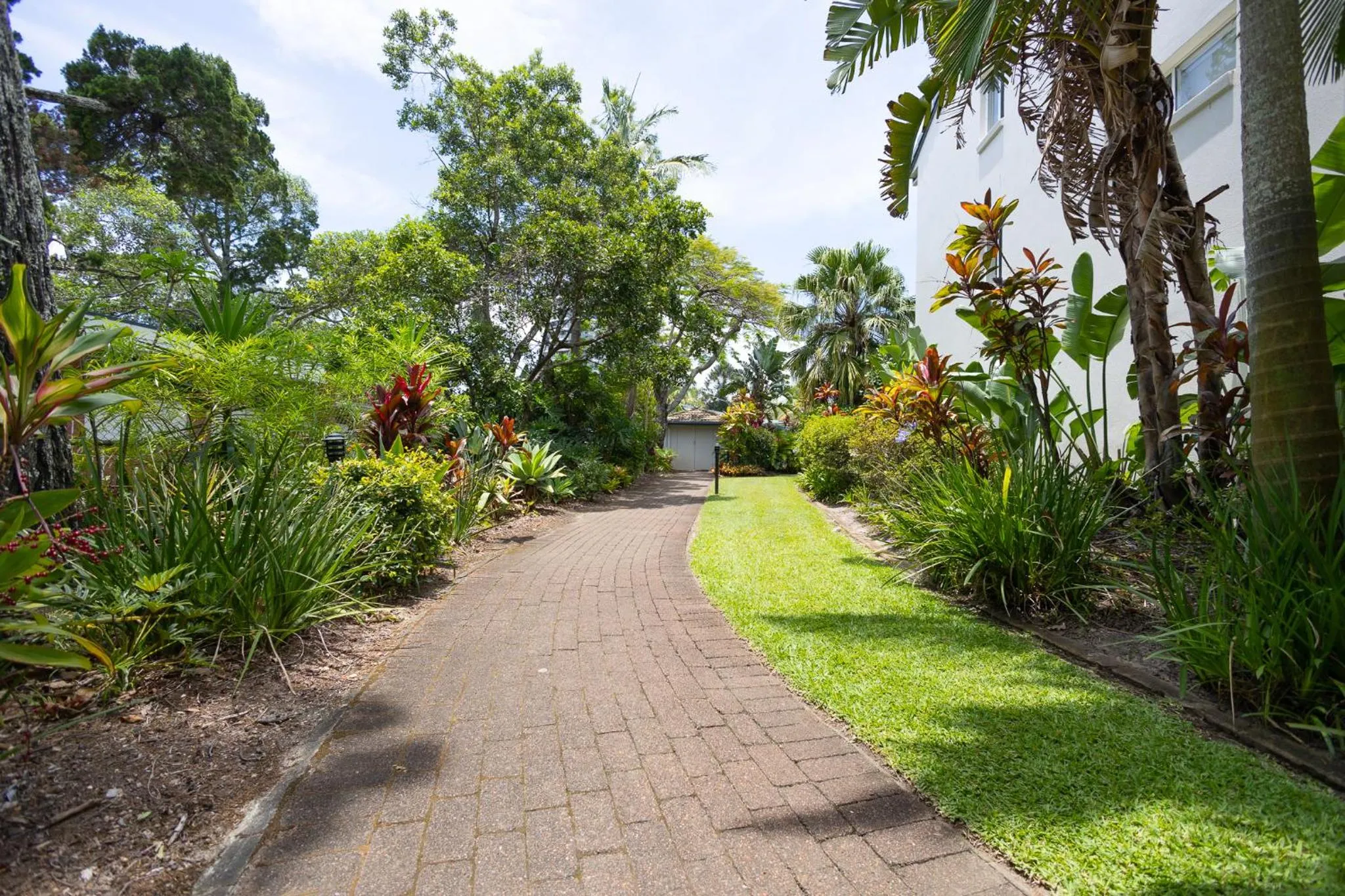 Garden in Paradise Grove Holiday Apartments