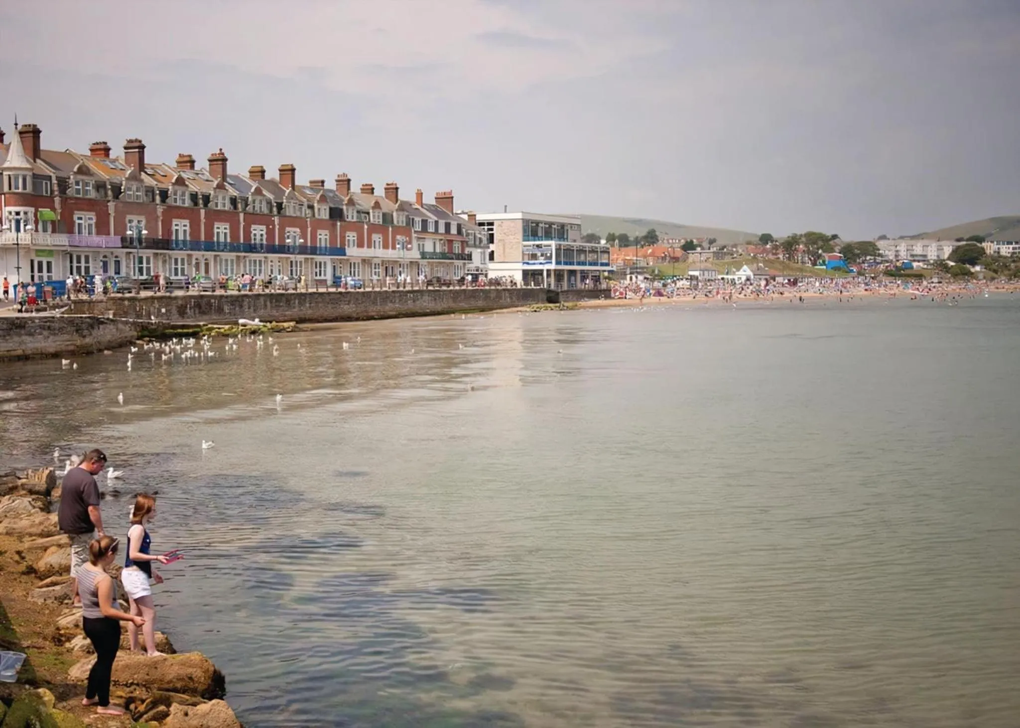 Property building in Swanage Coastal Park