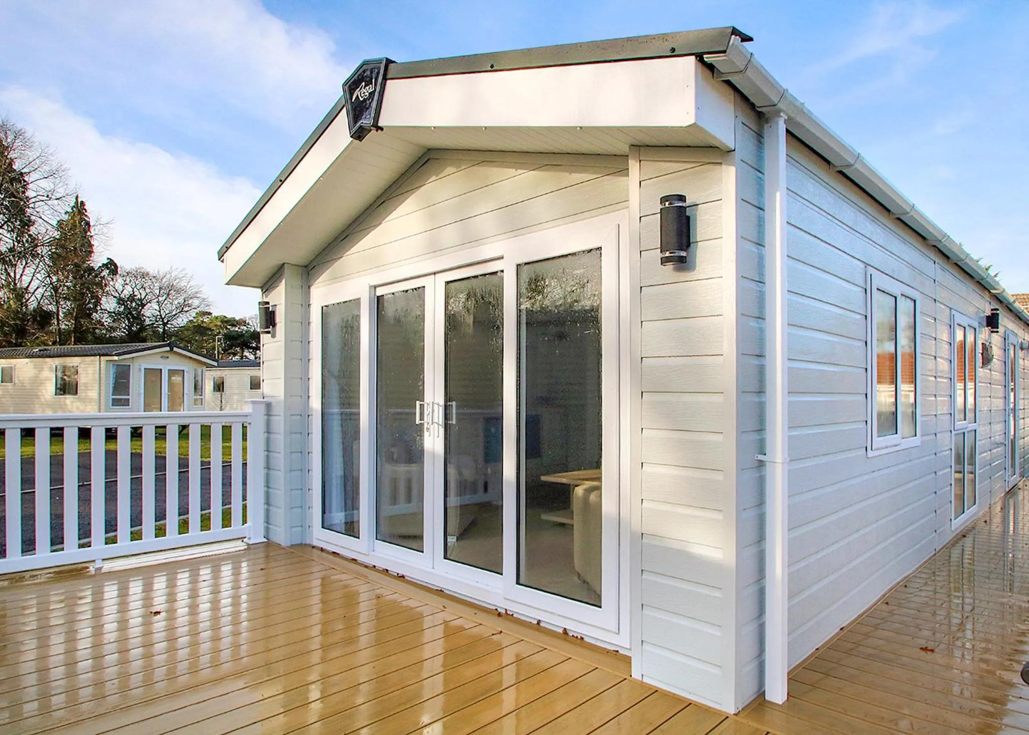 Property building in Swanage Coastal Park