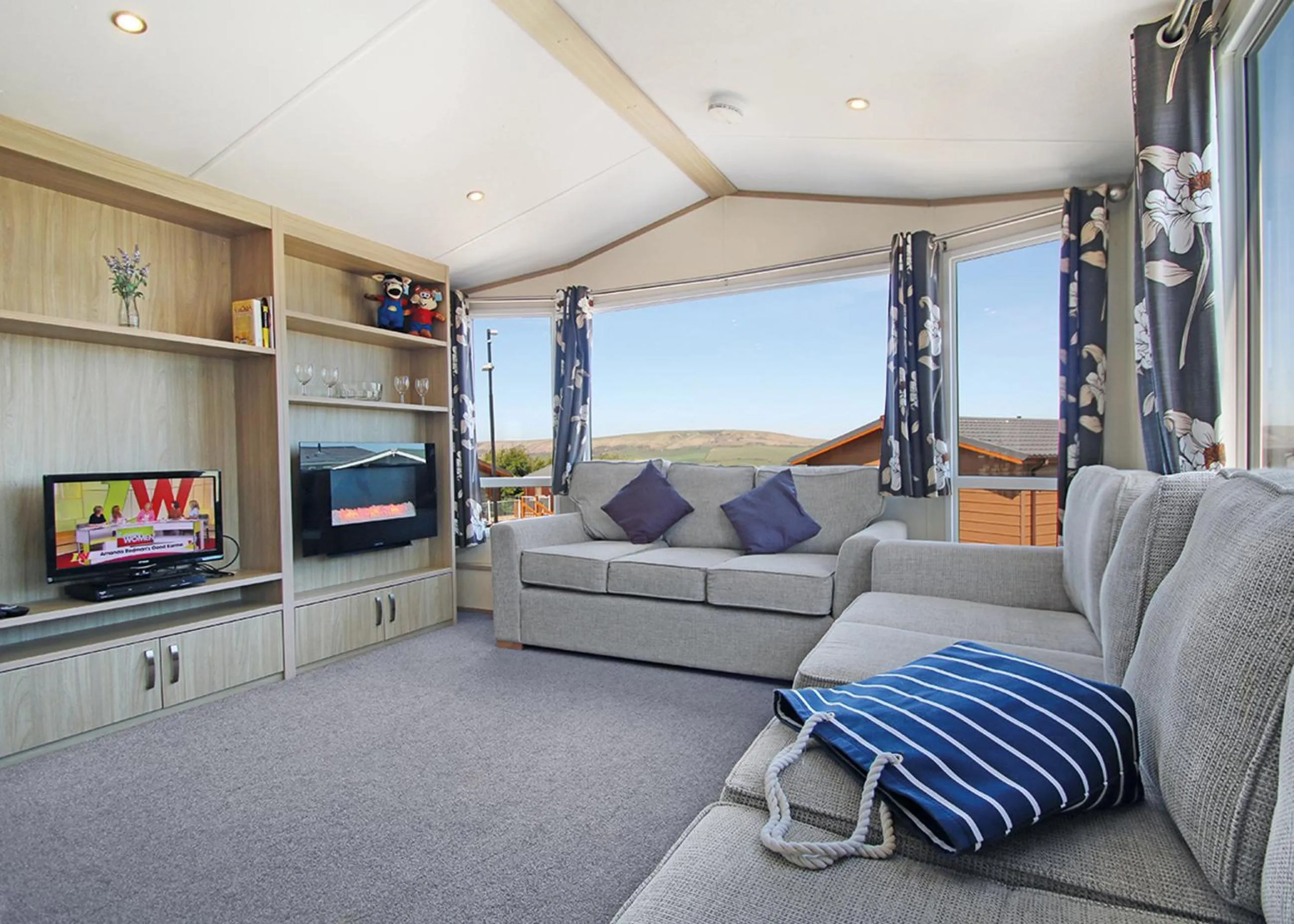 Property building in Swanage Coastal Park