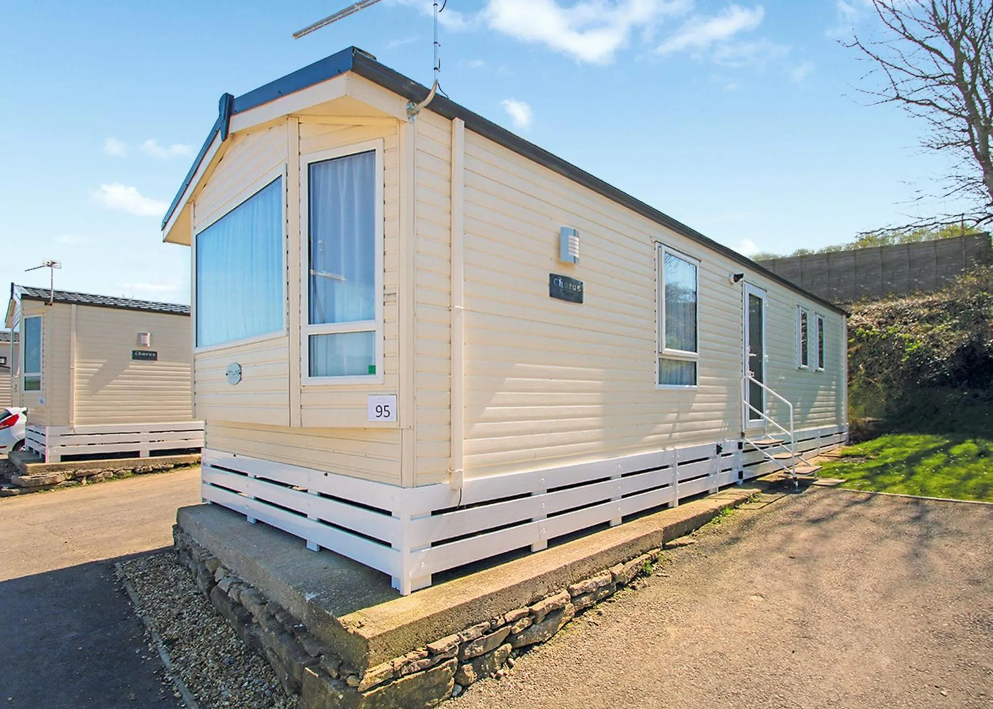 Property building in Swanage Coastal Park