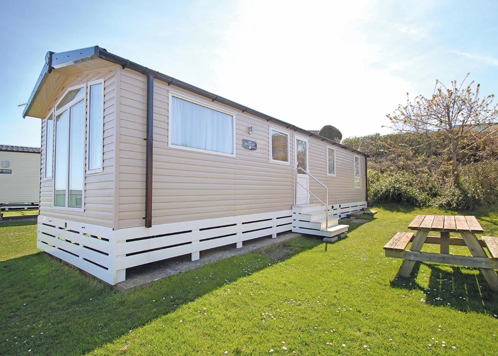 Property building in Swanage Coastal Park