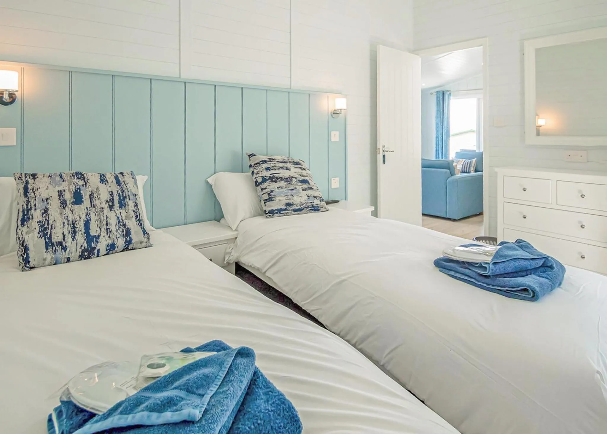 Property building, Bed in Swanage Coastal Park