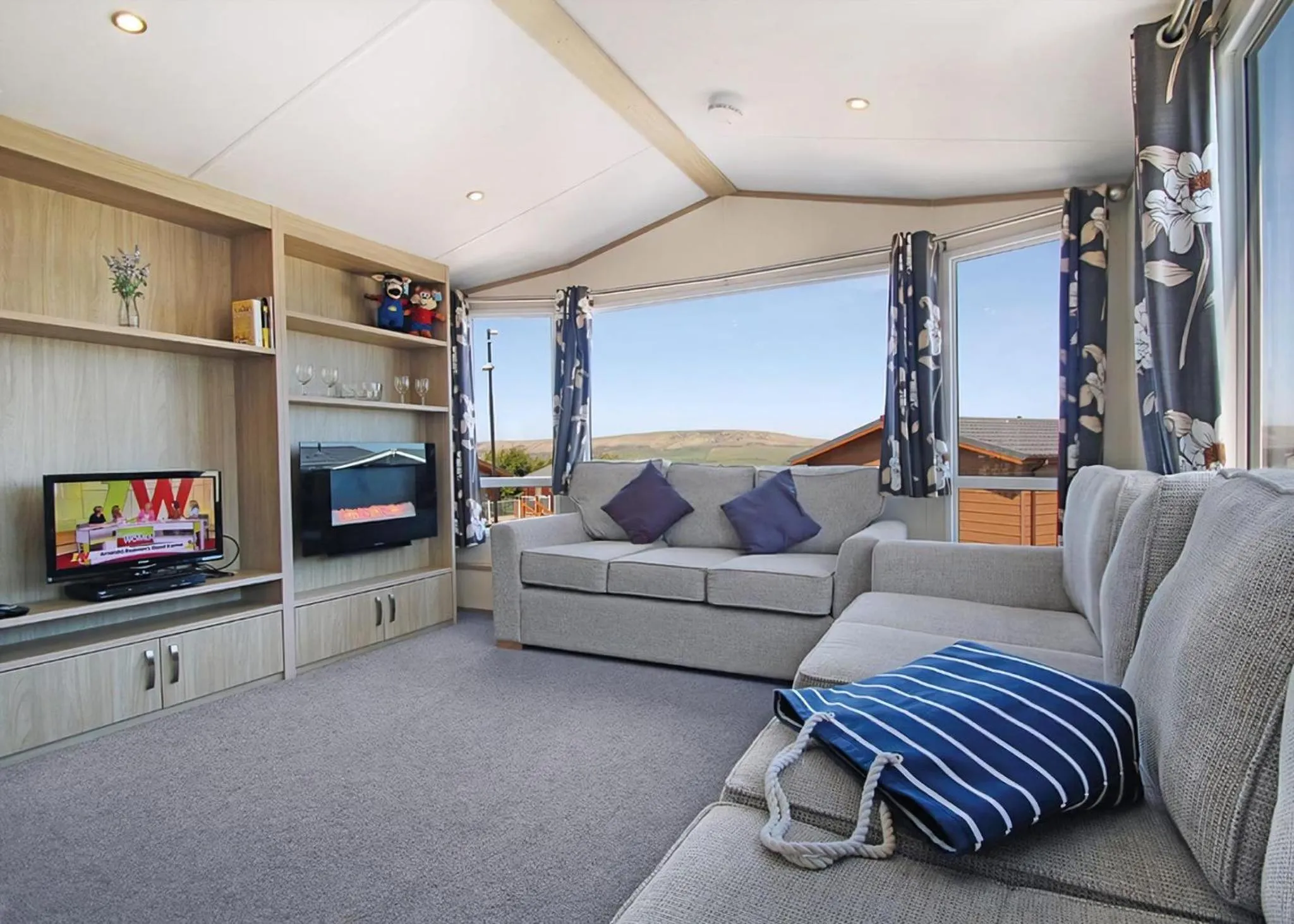 Property building in Swanage Coastal Park