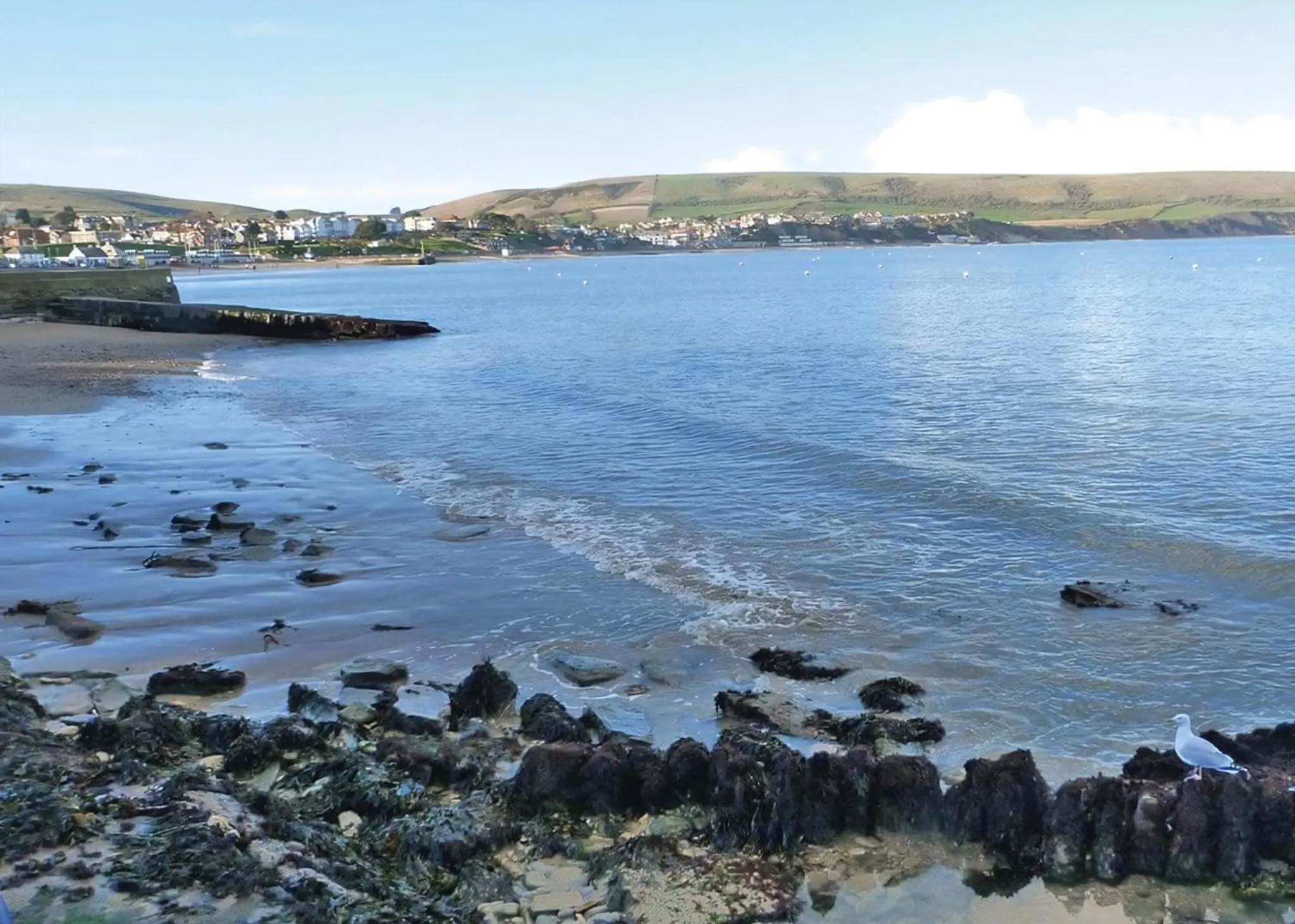 Property building in Swanage Coastal Park