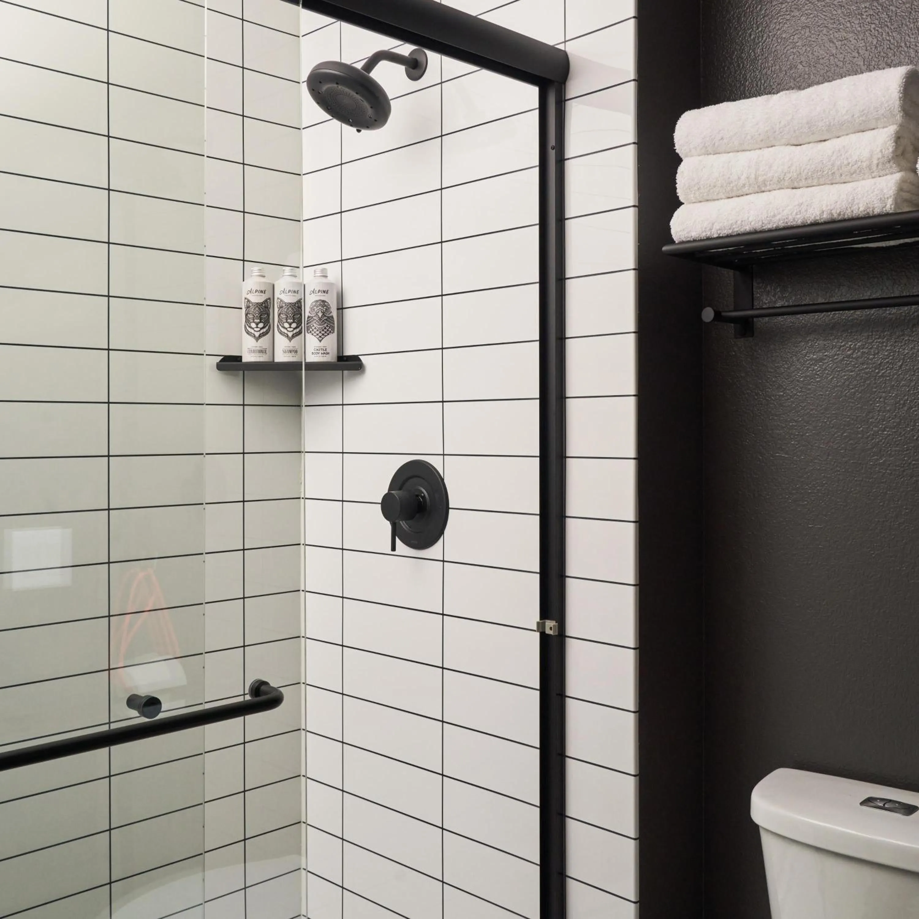 Bathroom in Slackline Moab, Outset Collection by Hilton