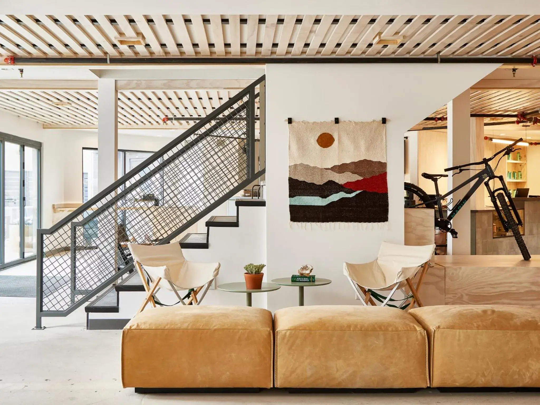 Lobby or reception in Field Station Moab Lobby or reception in Field Station Moab