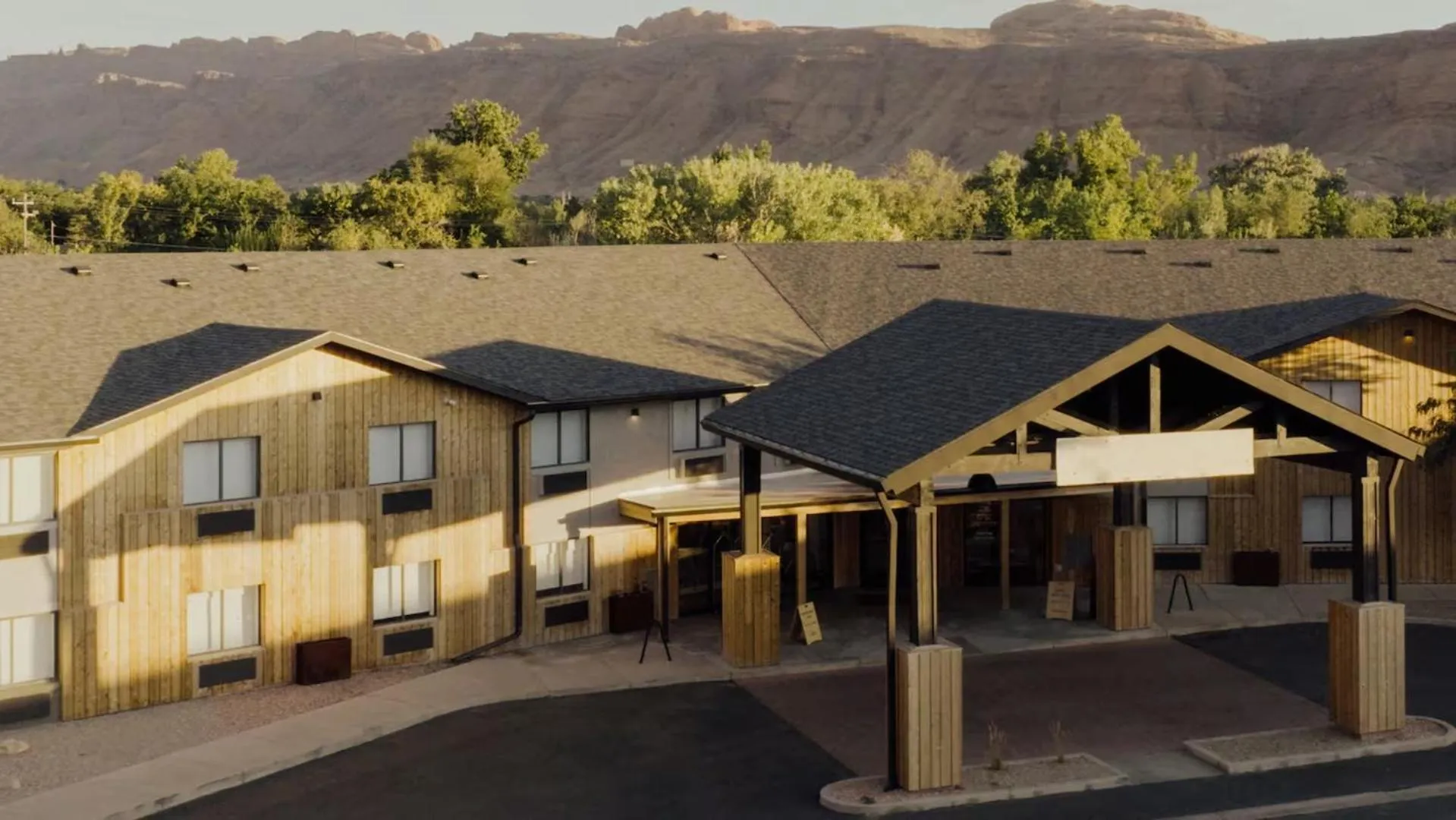 Facade/entrance in Slackline Moab, Outset Collection by Hilton