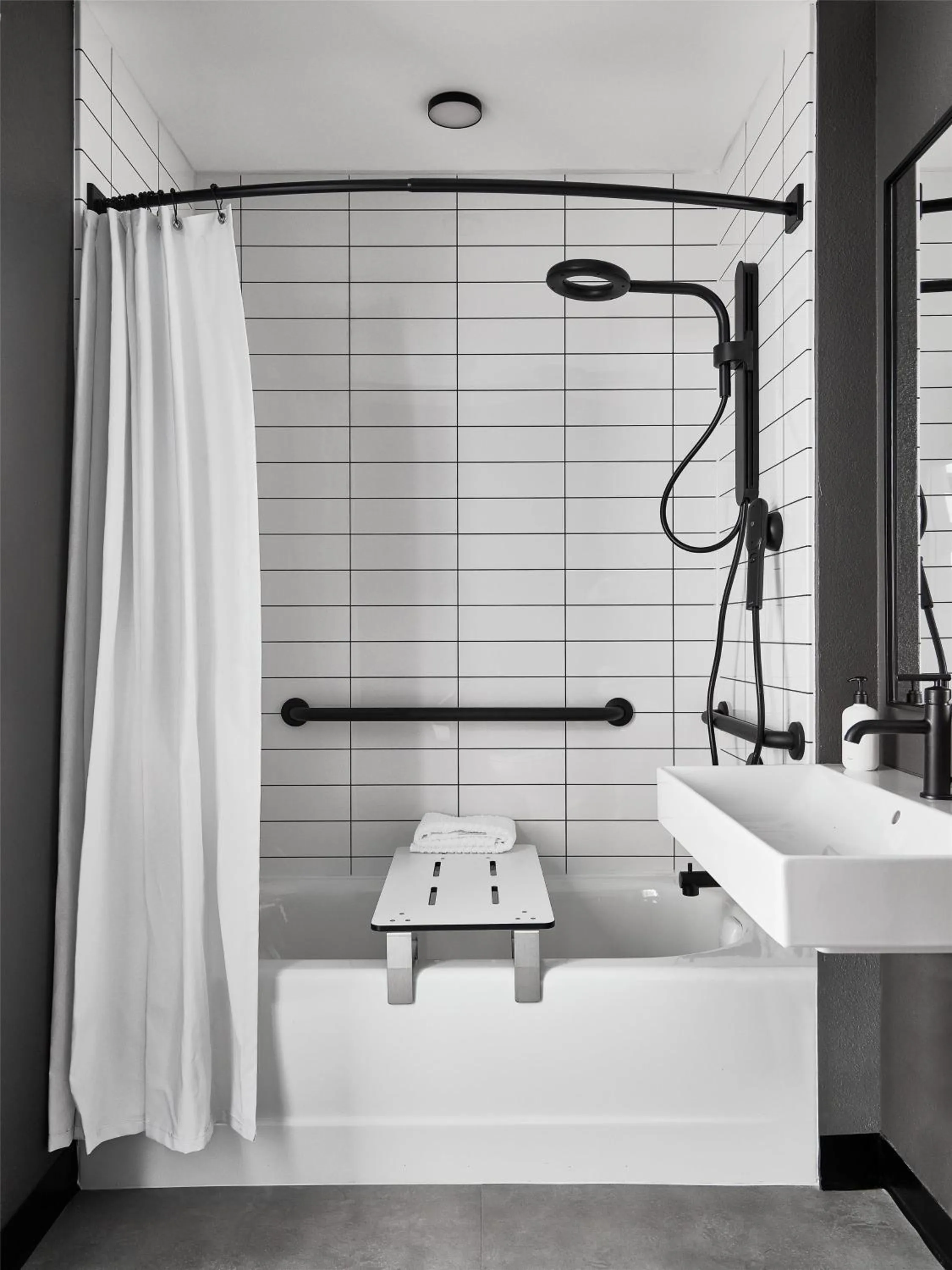 Bathroom in Slackline Moab, Outset Collection by Hilton