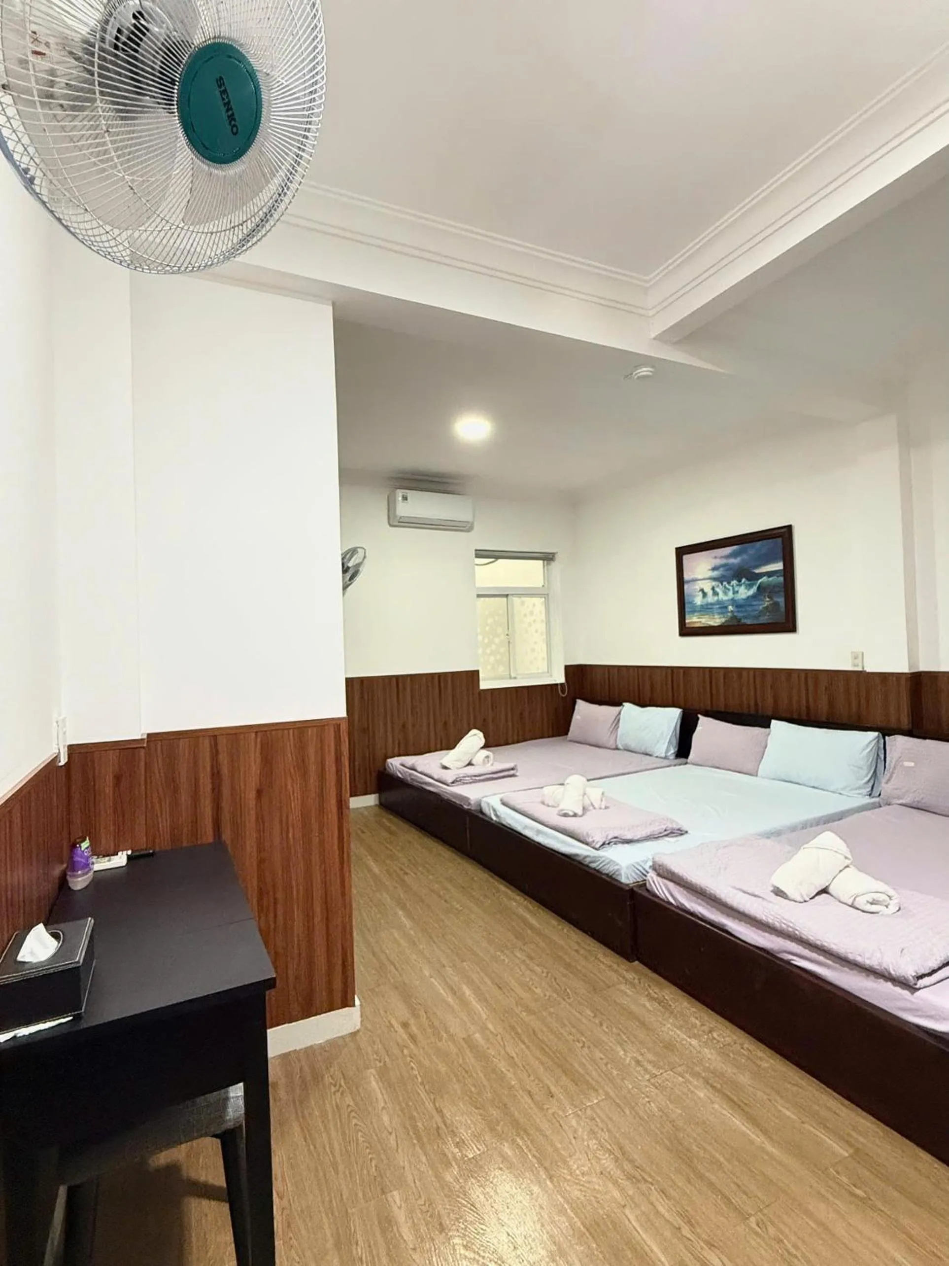 Bed in Hotel Đông Nhi
