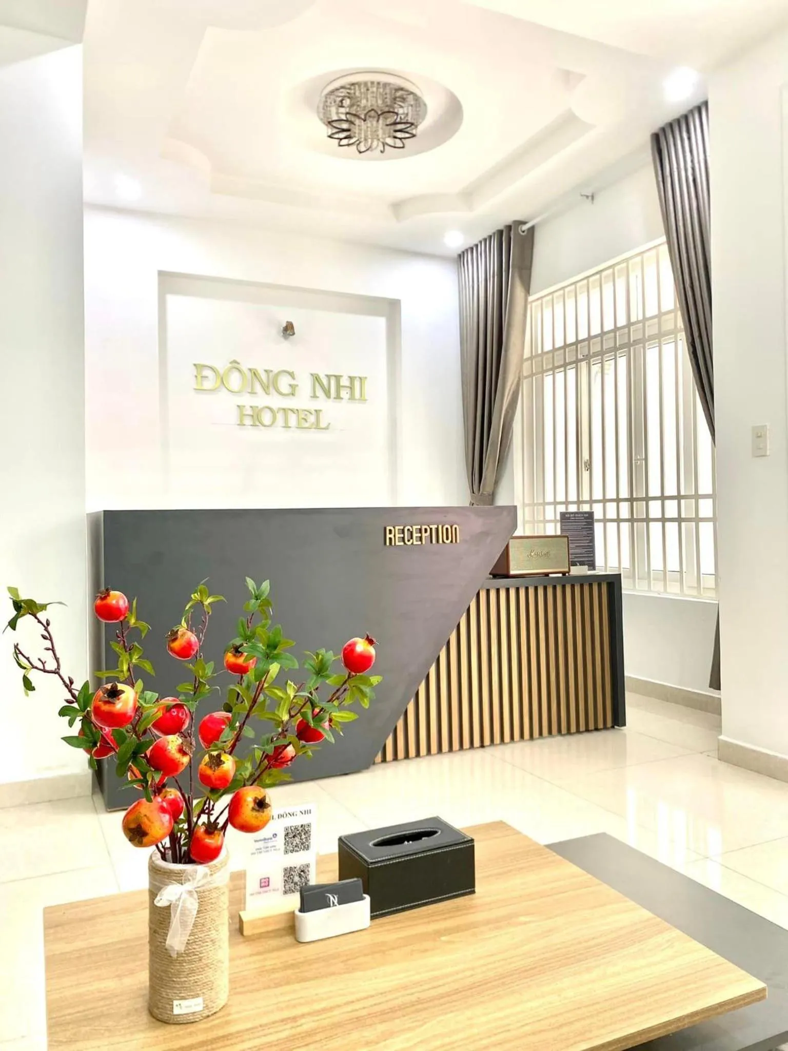 Lobby or reception in Hotel Đông Nhi