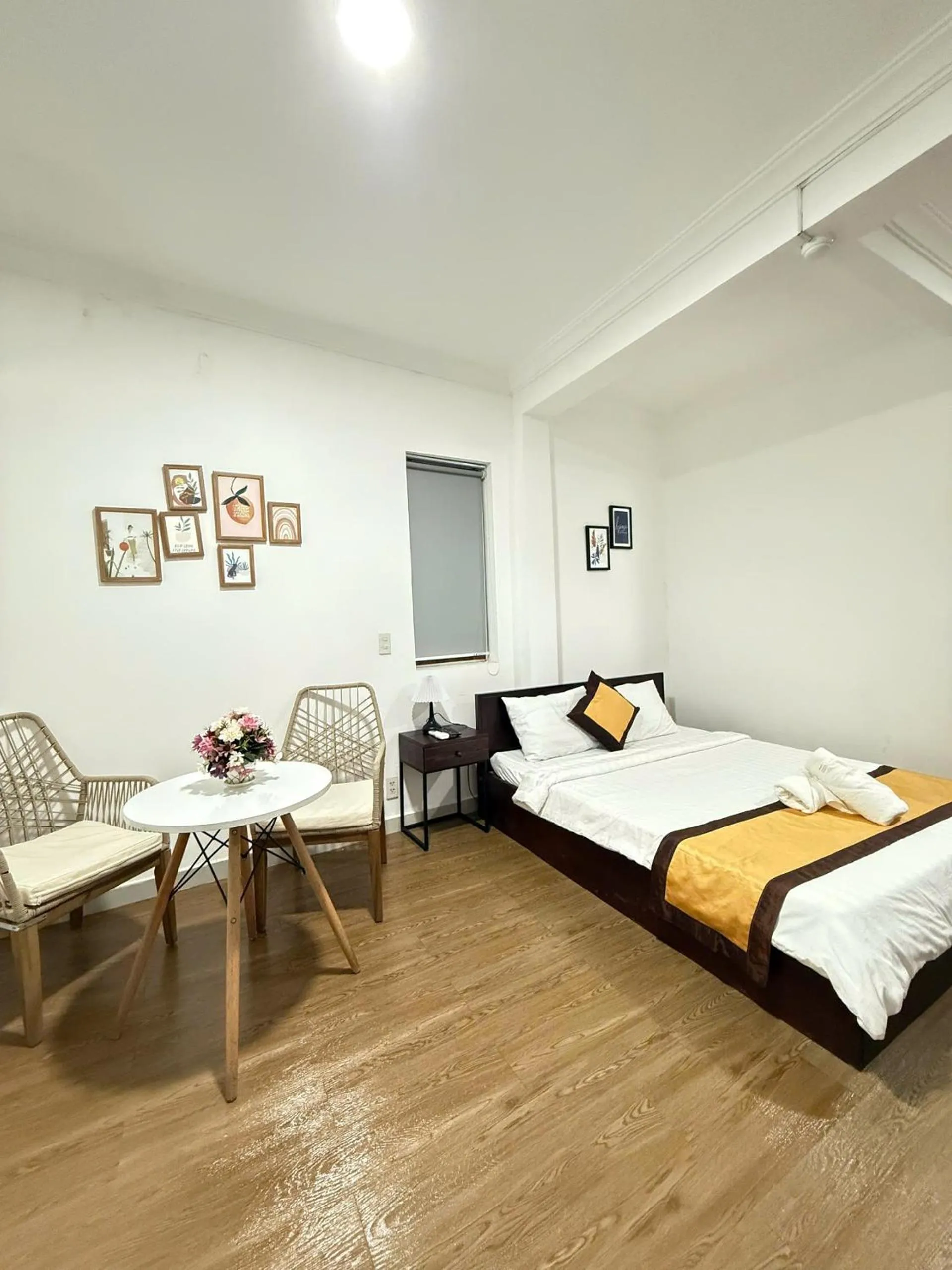 Bed in Hotel Đông Nhi